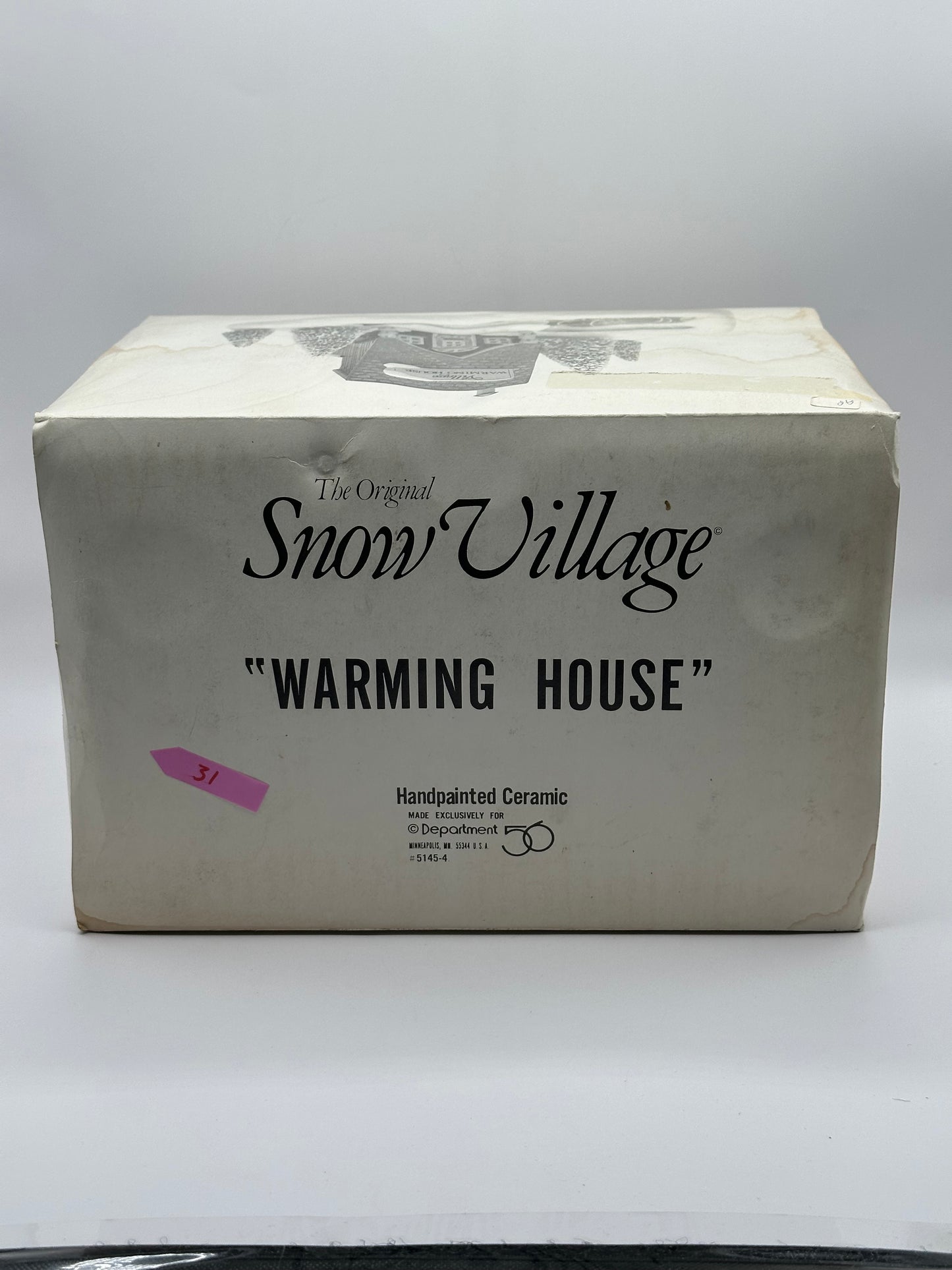 Dept 56 Original Snow Village Warming House