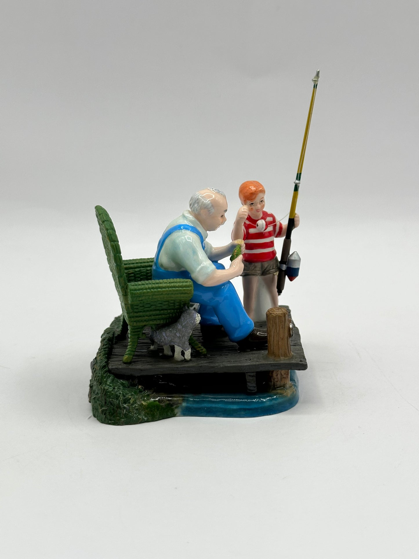 Dept 56 Original Snow Village Gone Fishing