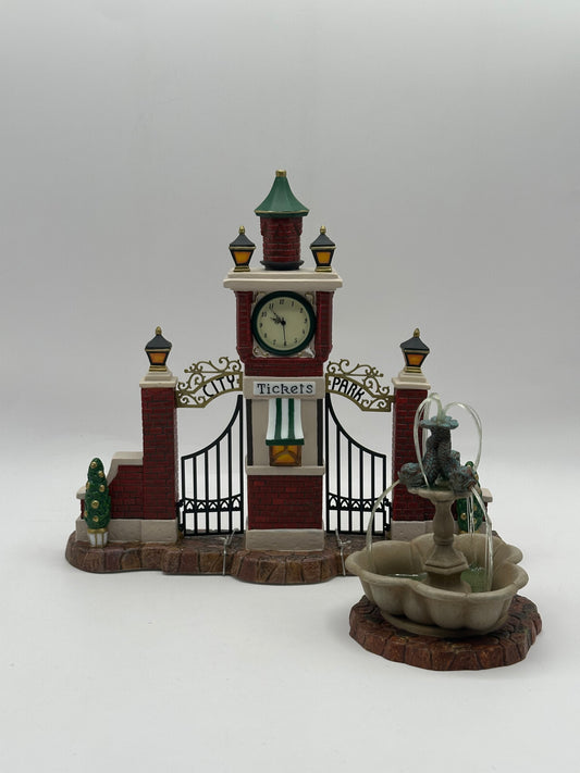 Dept 56 Christmas in the City - City Park Gateway