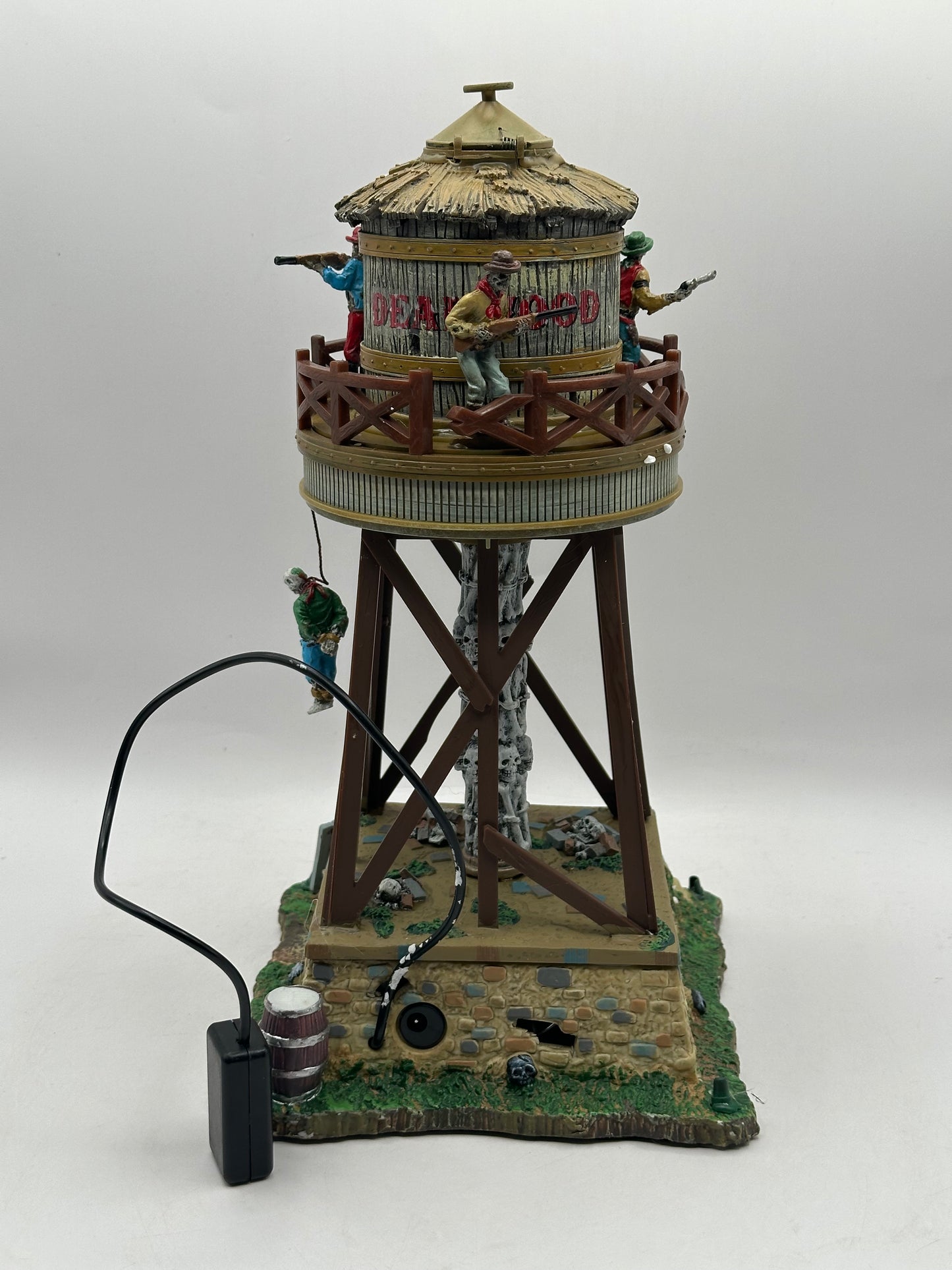 Lemax Spooky Town Deadwood Water Tower