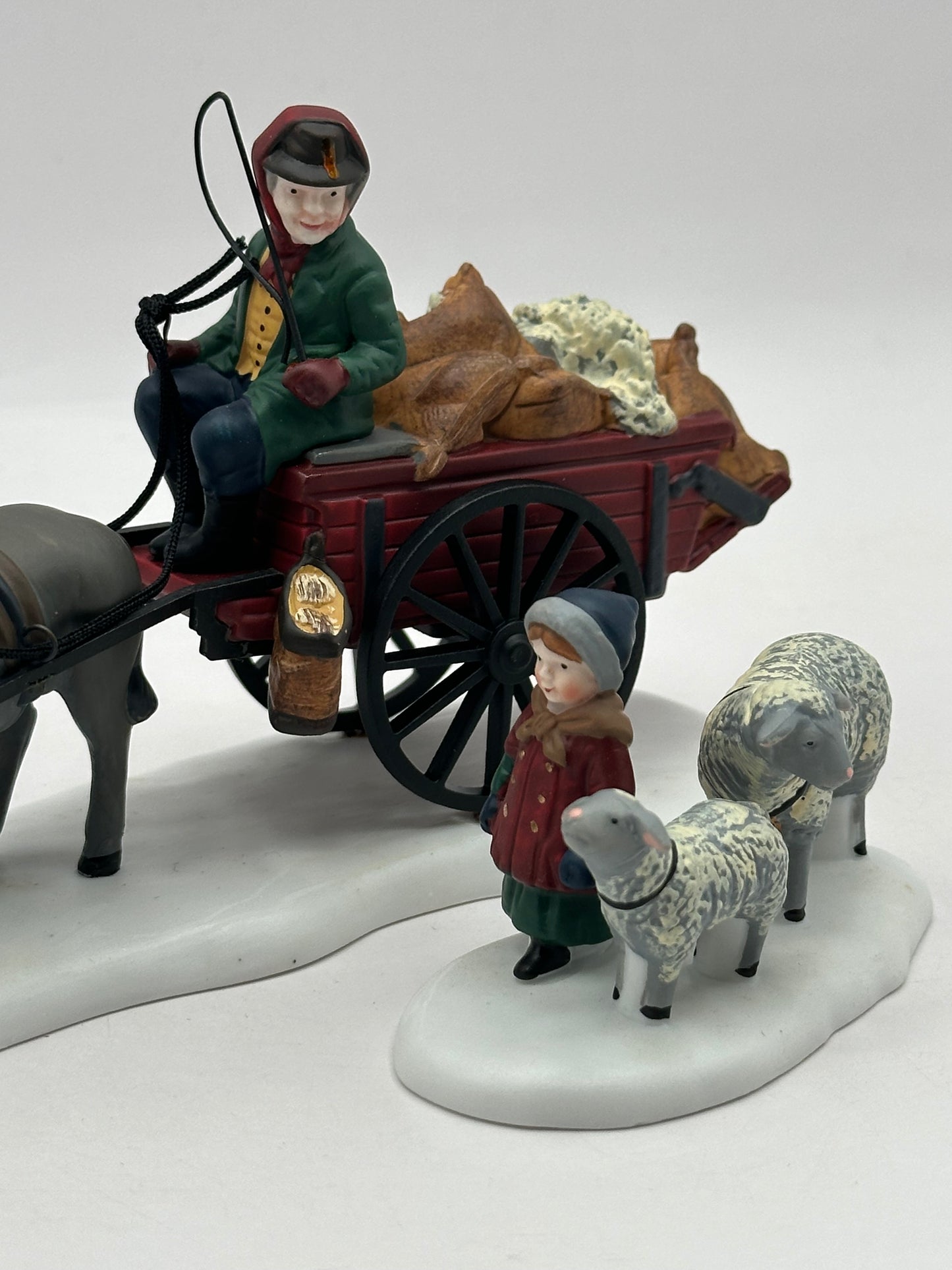 Dept 56 Dickens’ Village Bringing Fleeces To The Mill