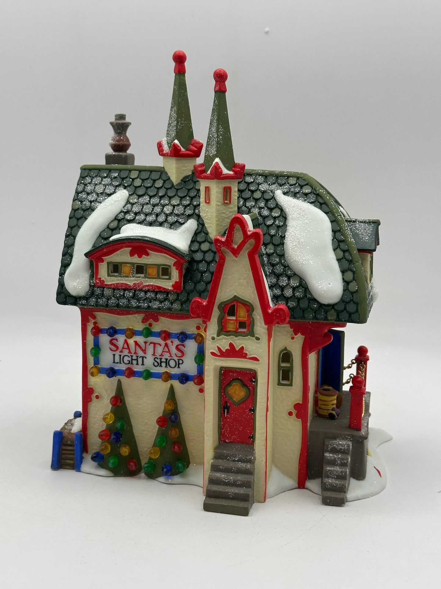 Dept 56 North Pole Series Santa’s Light Shop