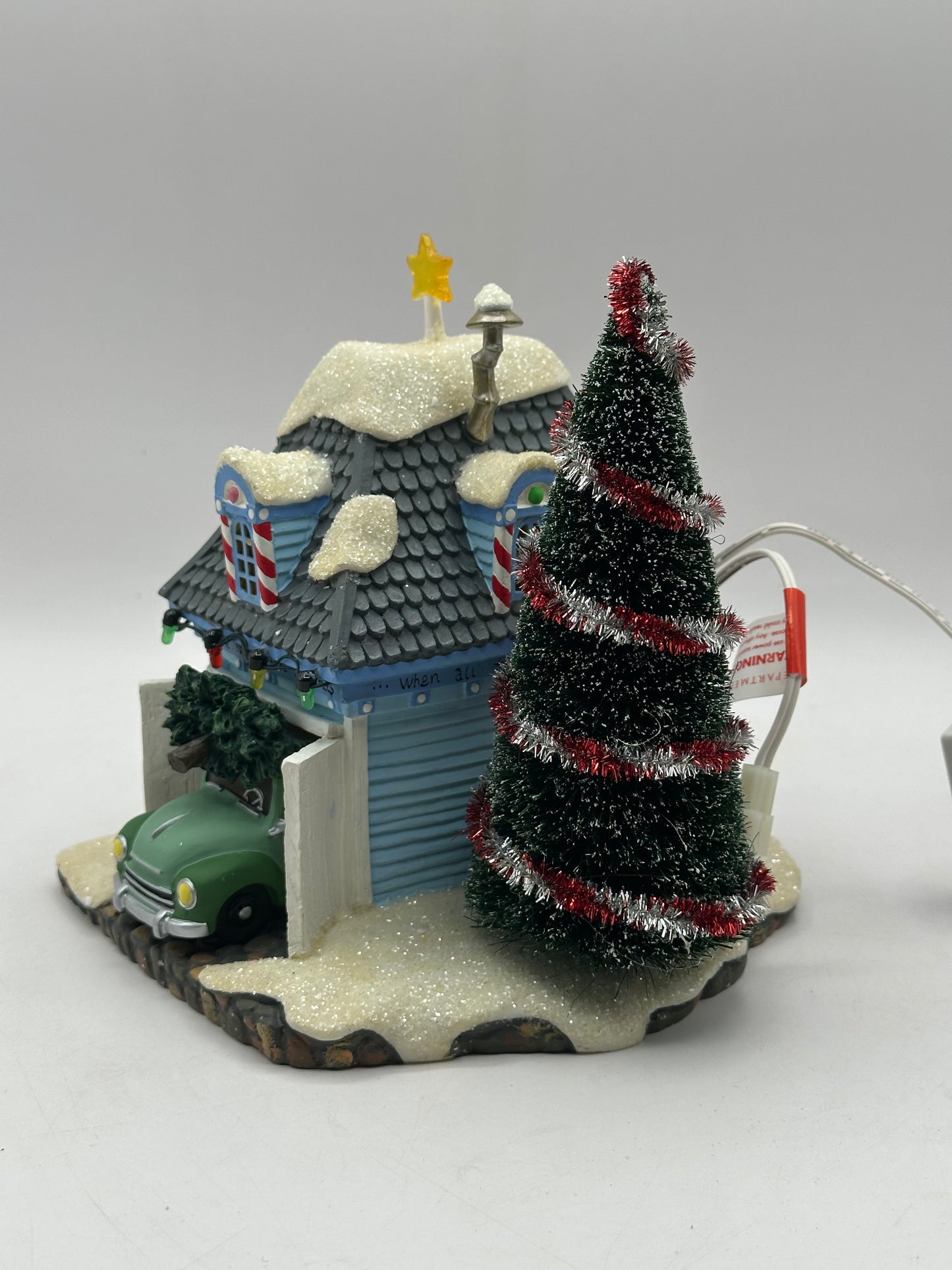 Dept 56 ‘Twas The Night Before Christmas - Oh Such A Clatter Garage