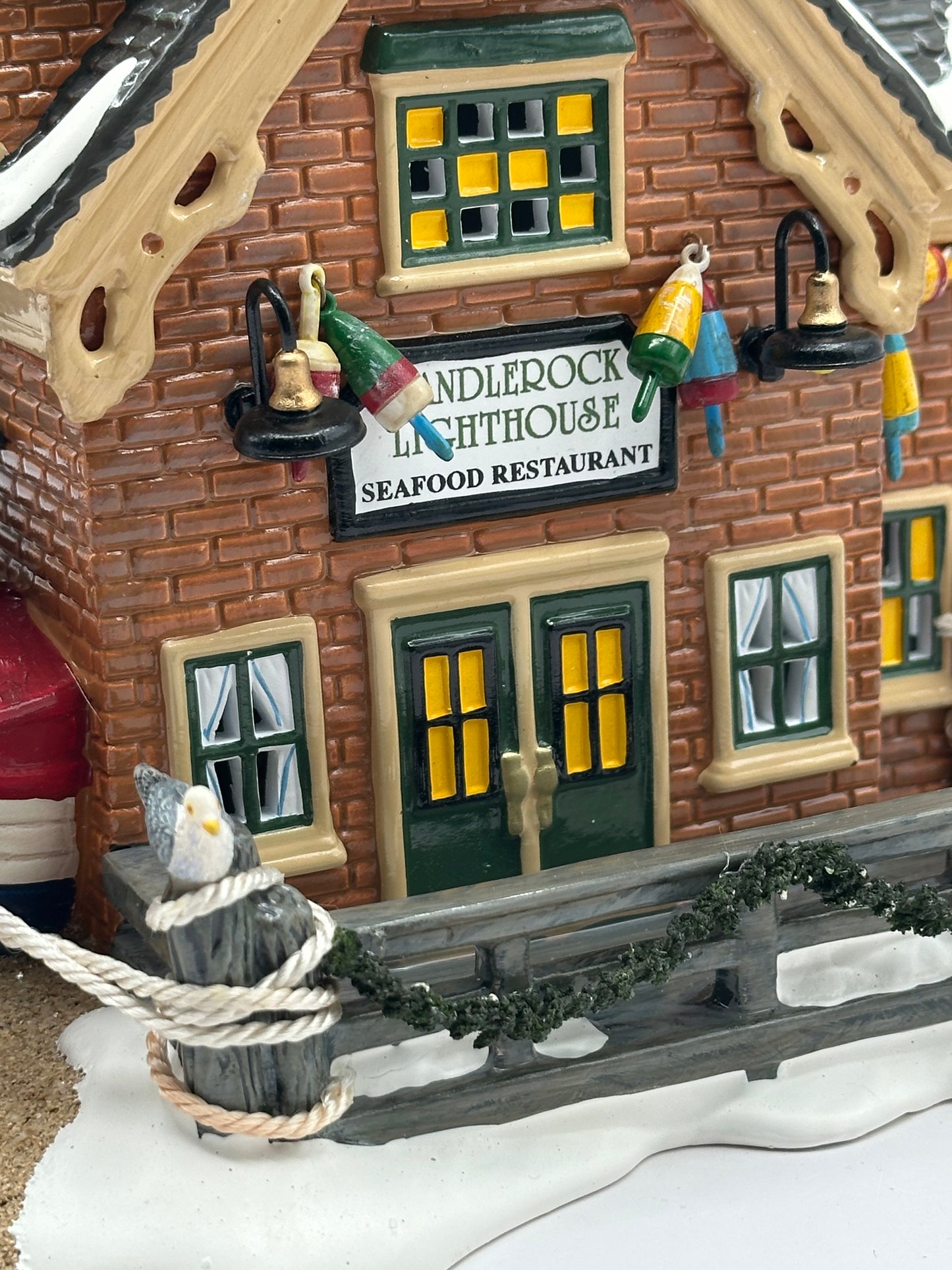 Dept 56 Original Snow Village Candlerock Lighthouse Restaurant