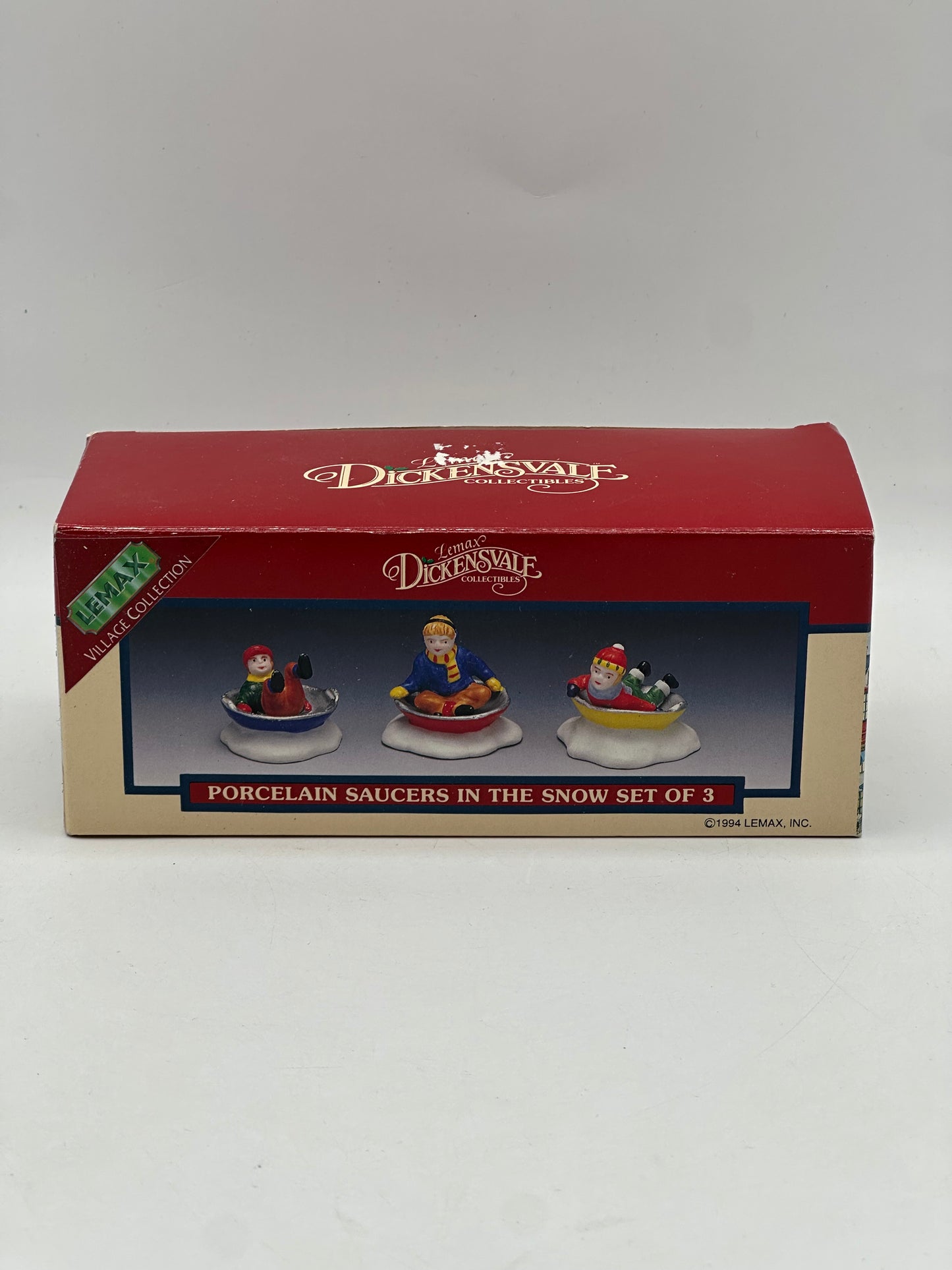 Lemax Saucers In The Snow (Set of 3)