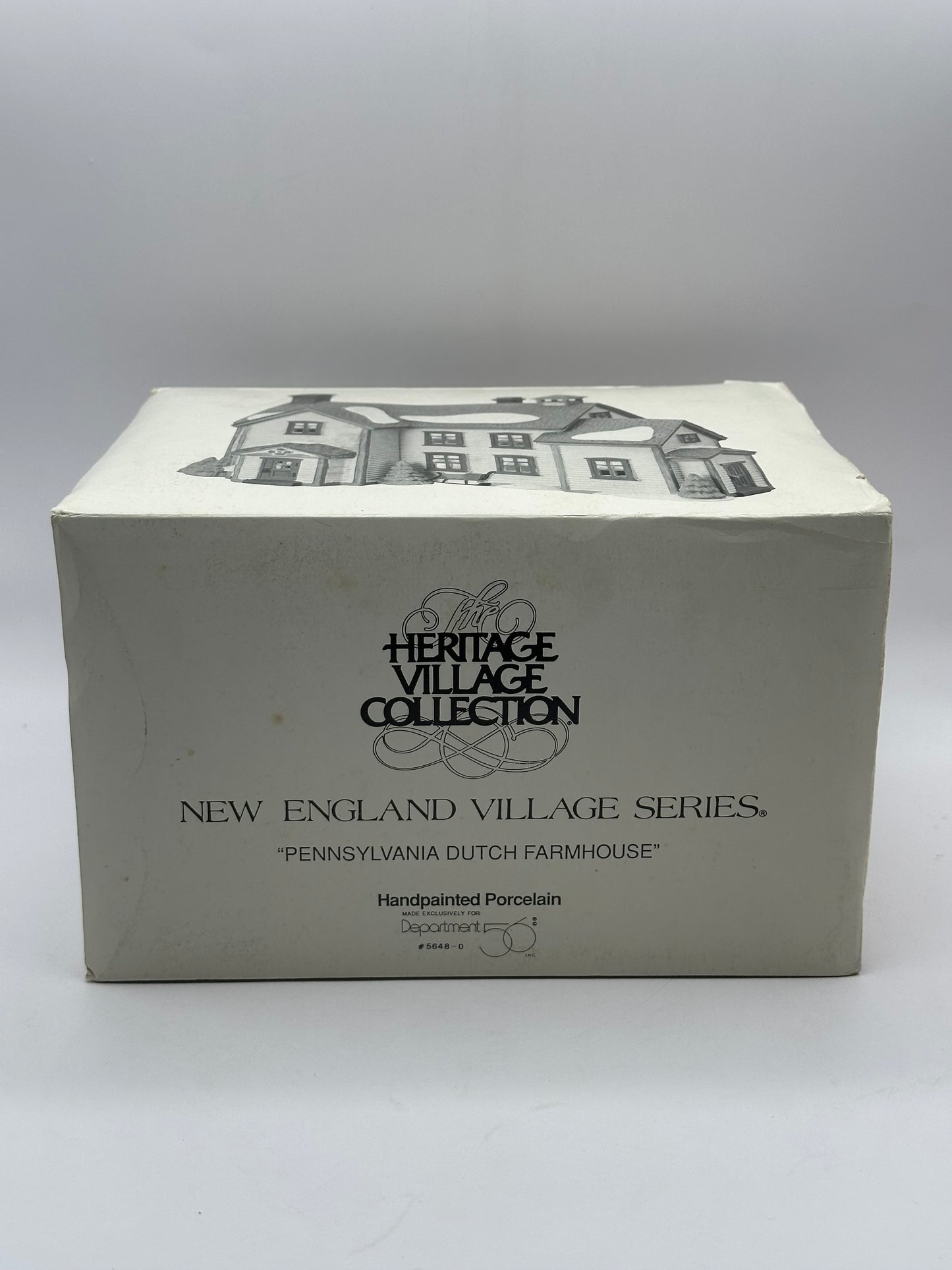 Dept 56 New England Village Pennsylvania Dutch Farmhouse