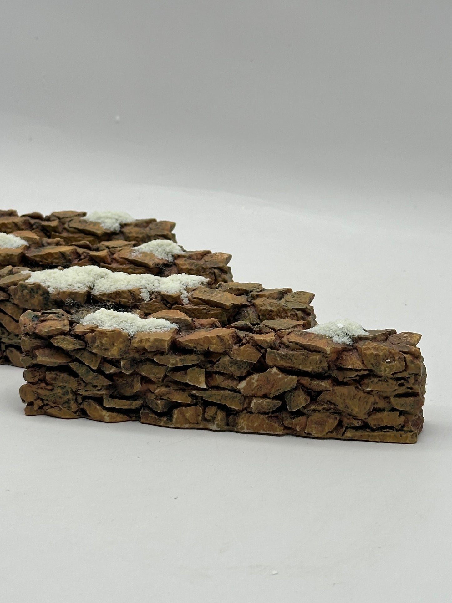 Dept 56 Village Accessories Stone Wall Set of 11 (11/12)