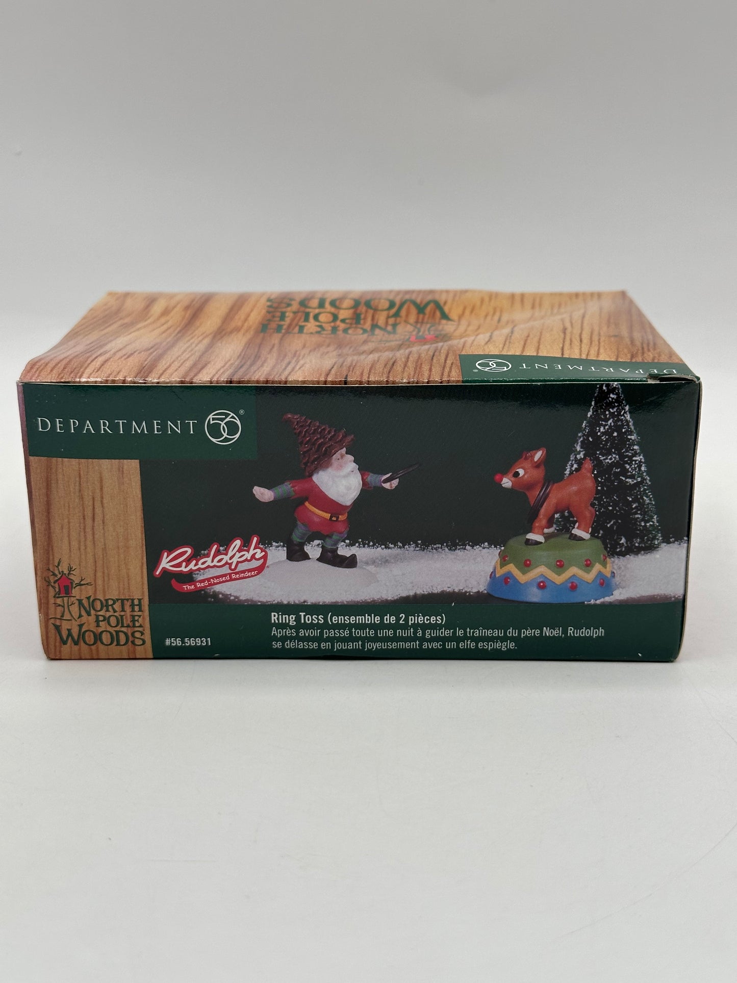 Dept 56 North Pole Woods Ring Toss (Rudolph)