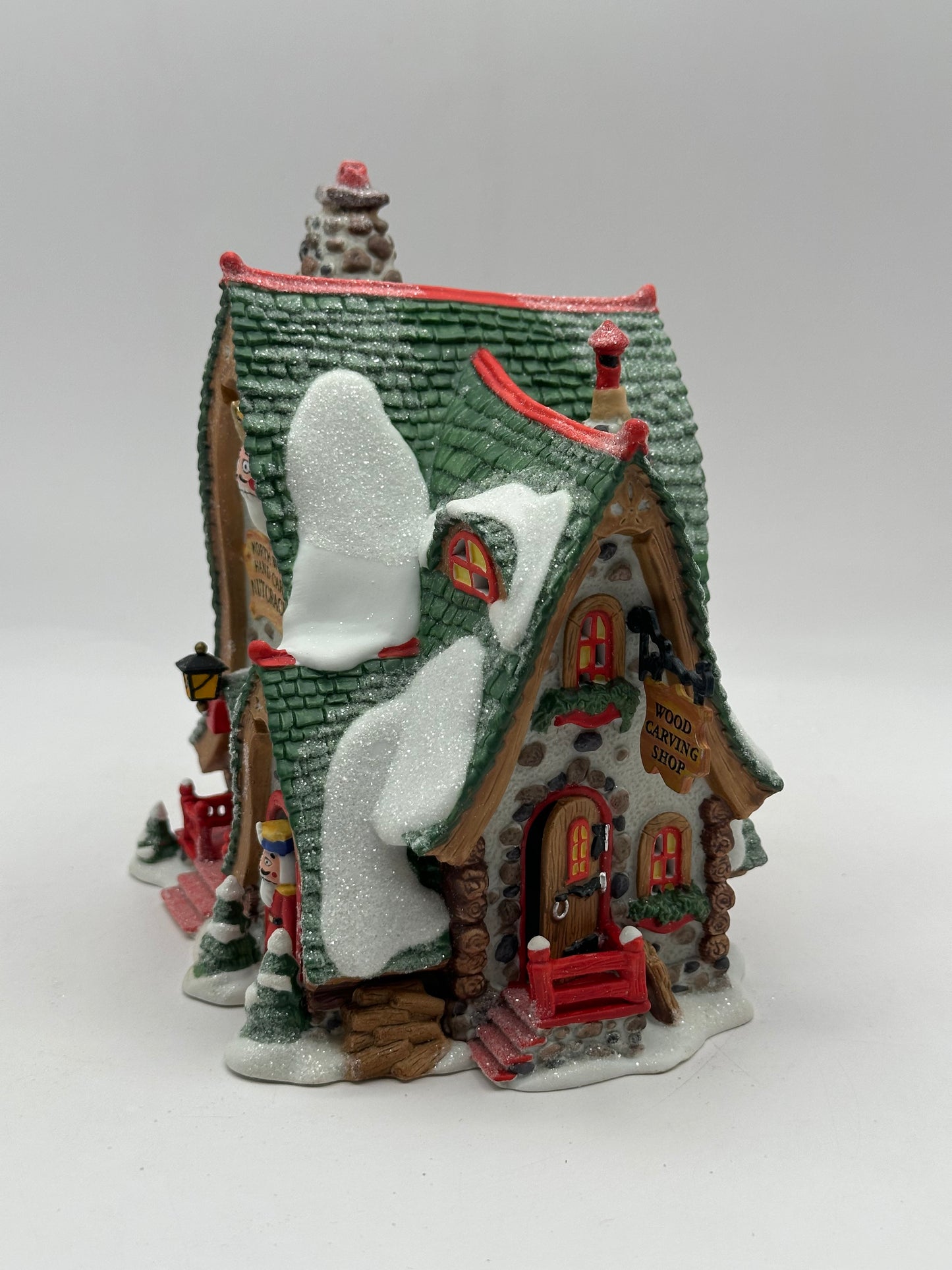 Dept 56 North Pole Hand Carved Nutcracker Factory