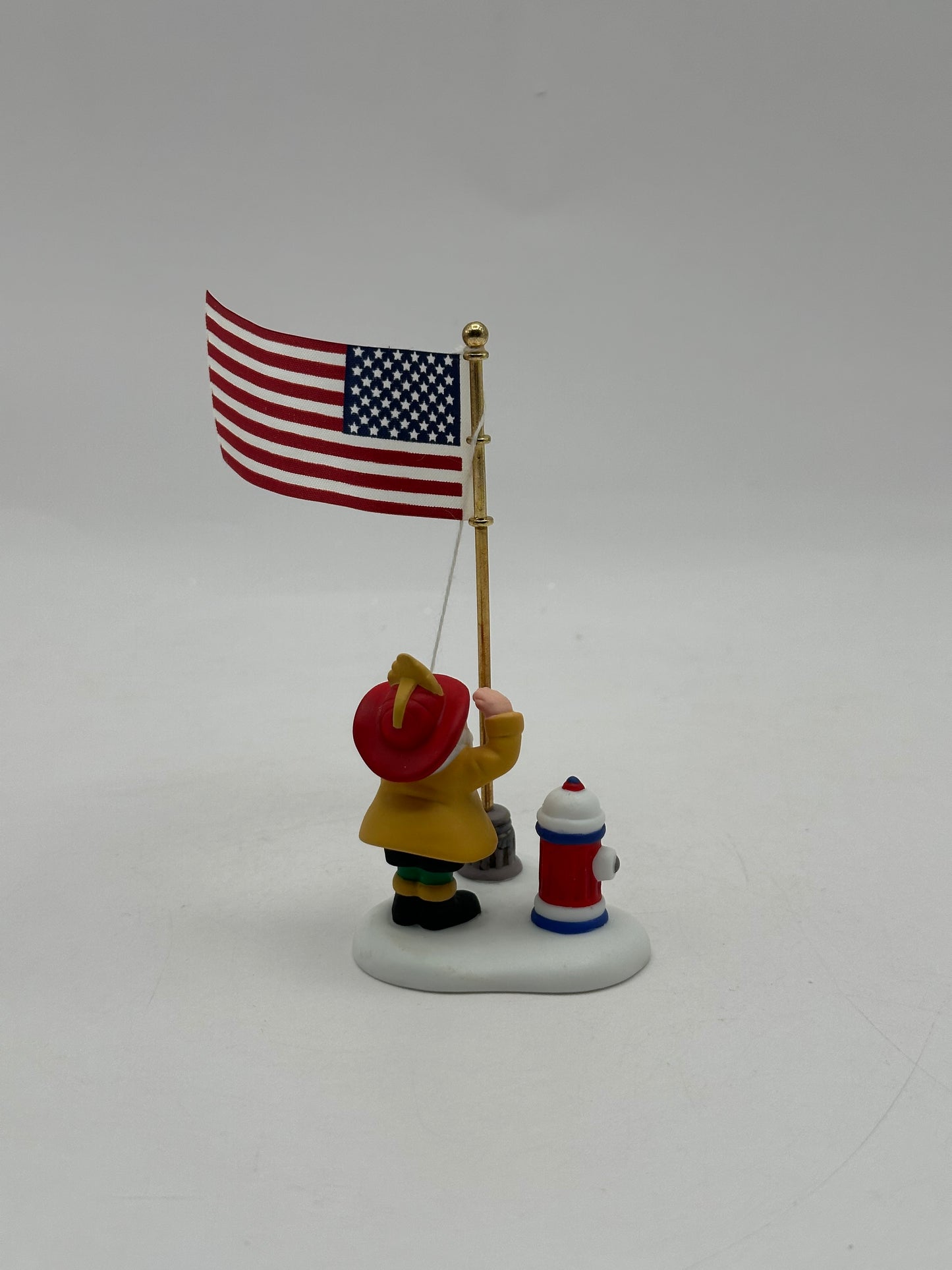 Dept 56 North Pole Raising The Flag At The North Pole