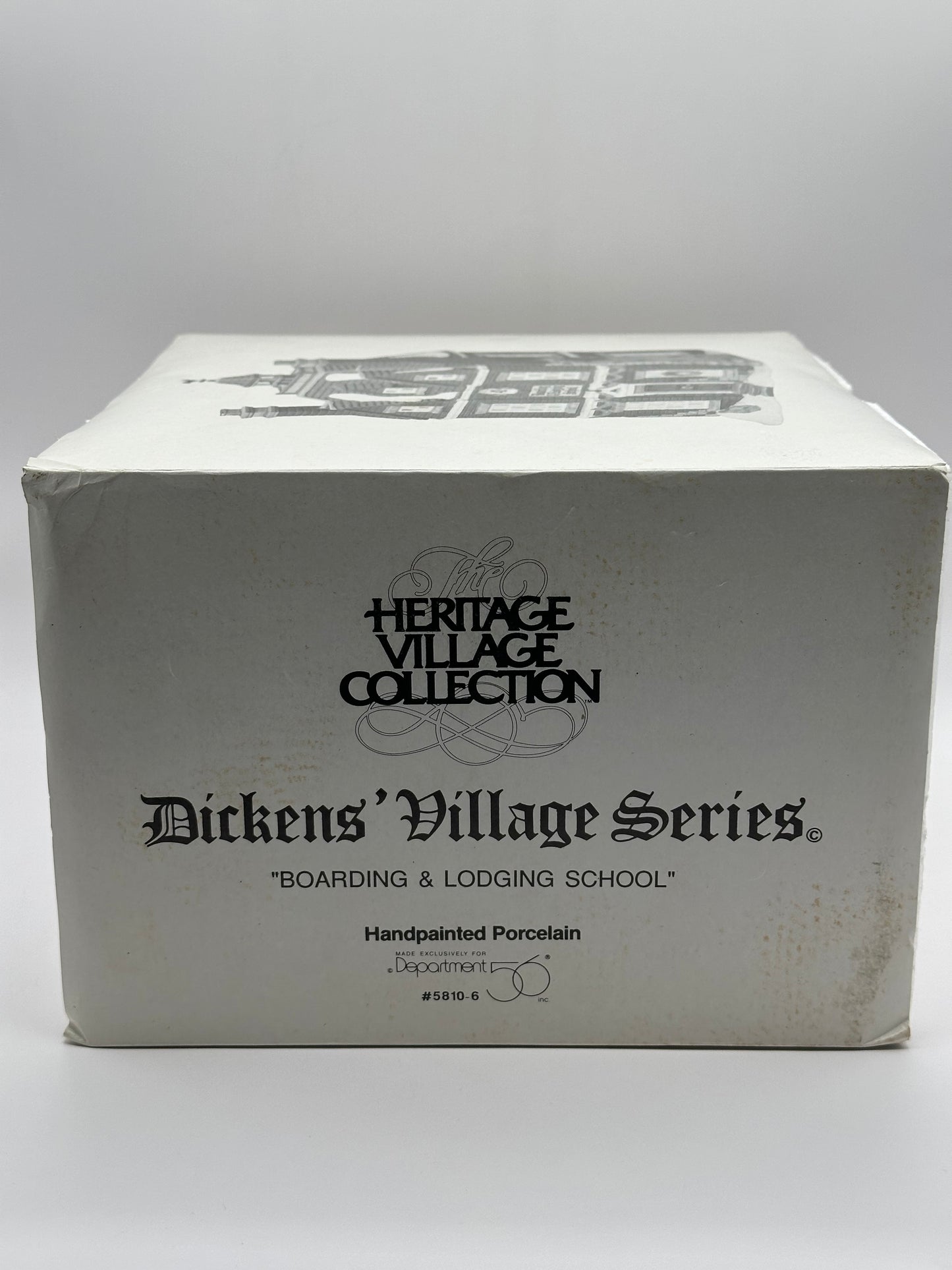 Dept 56 Dickens’ Village Boarding & Lodging School