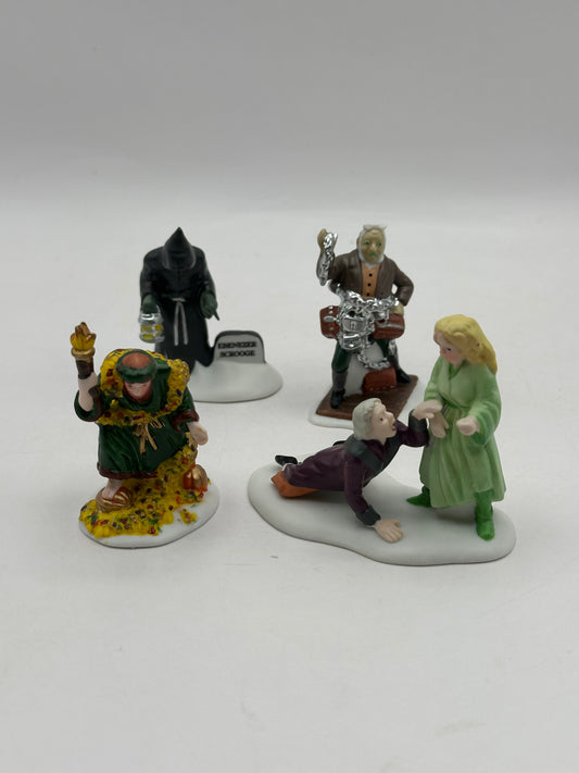 Dept 56 Dickens’ Village Christmas Carol Christmas Spirits (Set of 4)