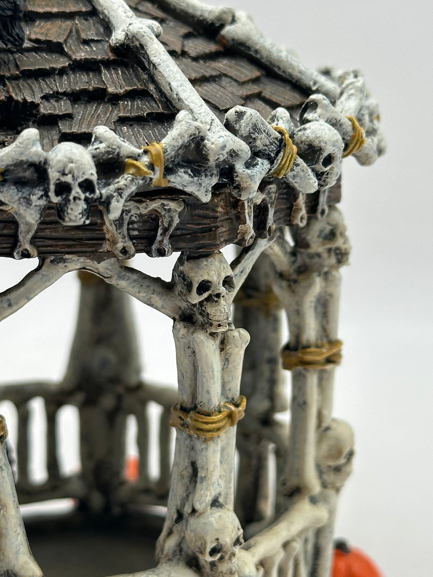 Lemax Spooky Town Skeleton Gazebo