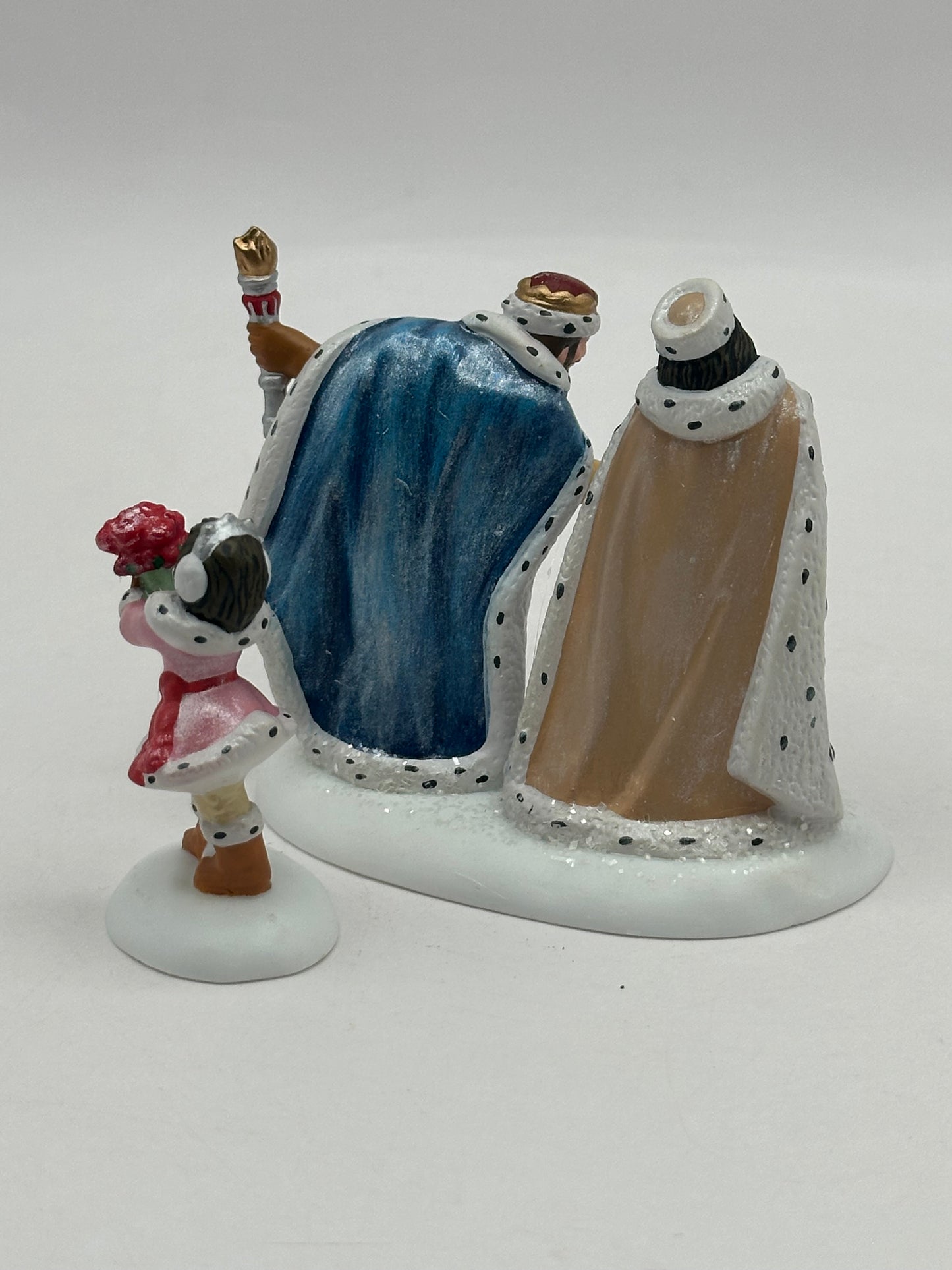 Dept 56 Christmas in the City Crystal Ice King & Queen