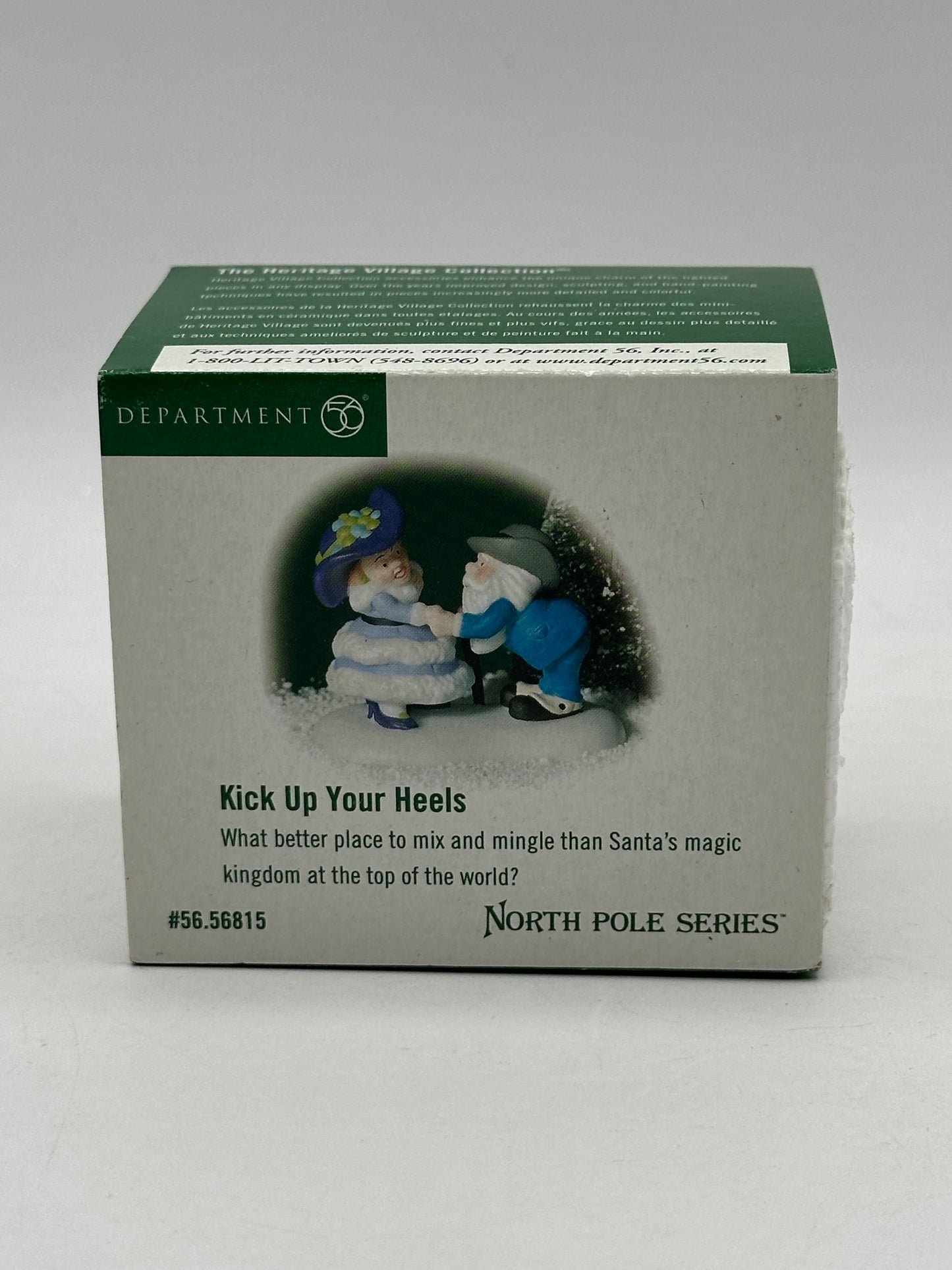 Dept 56 North Pole Kick Up Your Heels