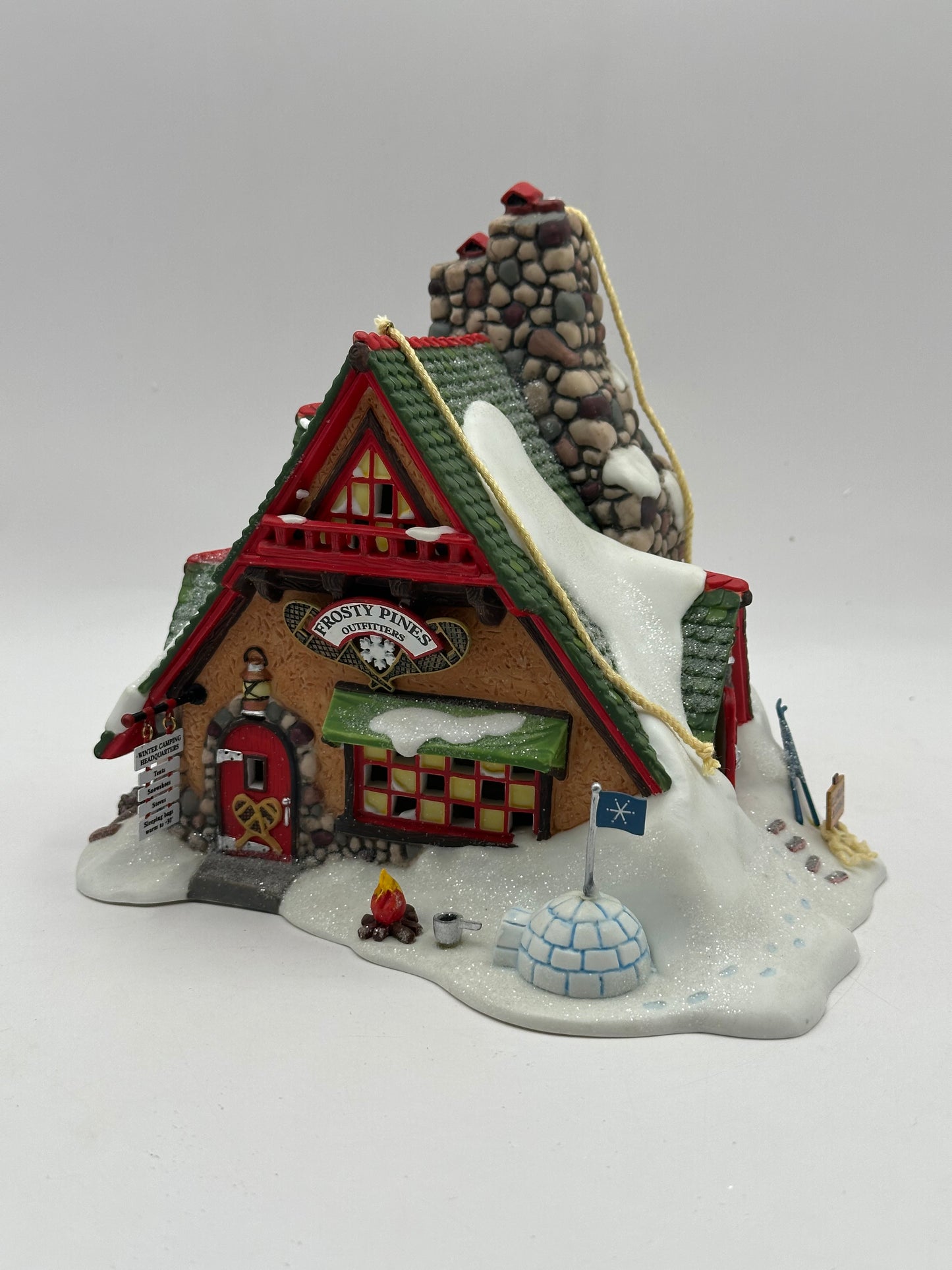 Dept 56 North Pole Series Frosty Pines Outfitters