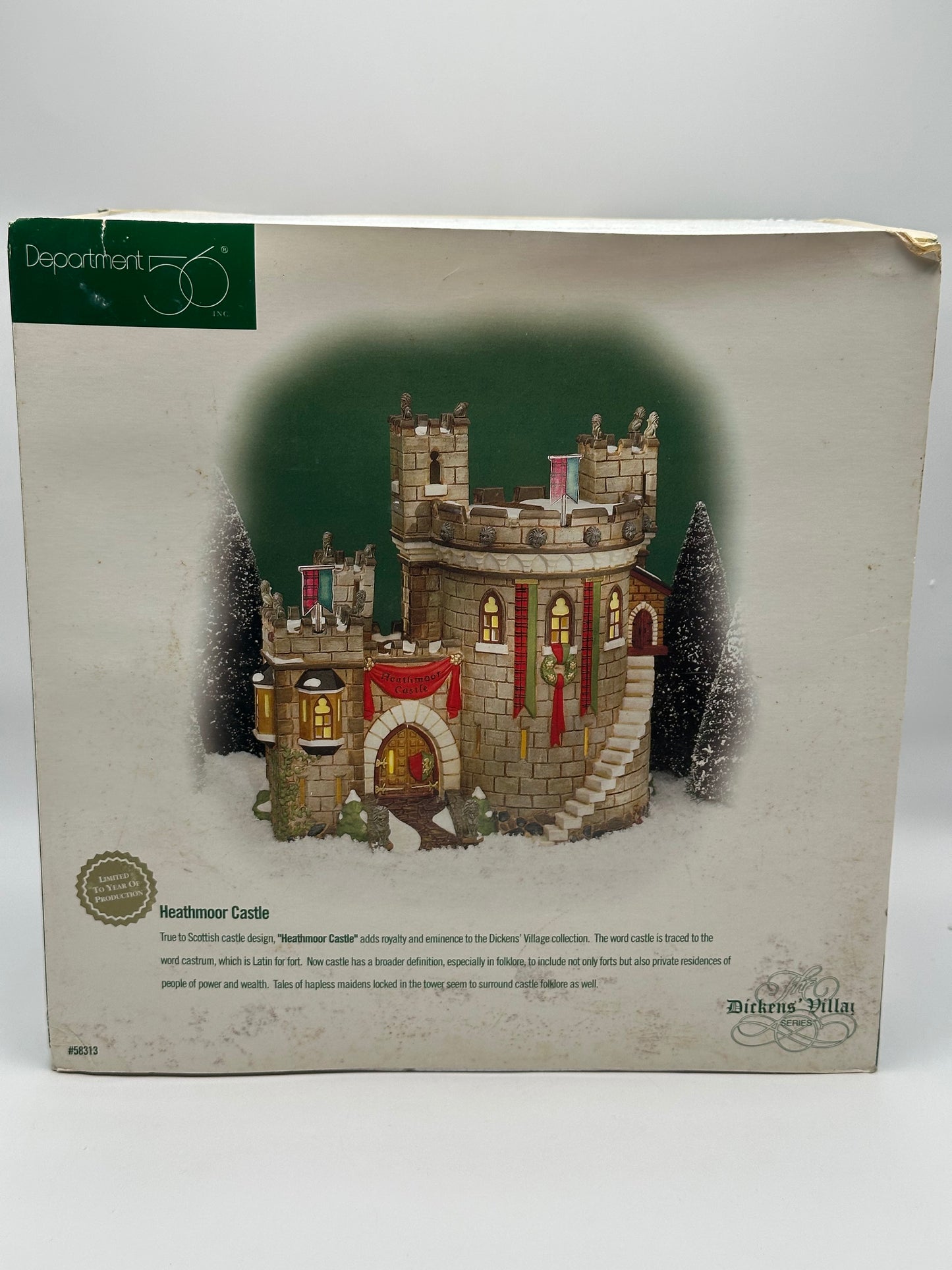 Dept 56 Dickens’ Village Heathmoor Castle