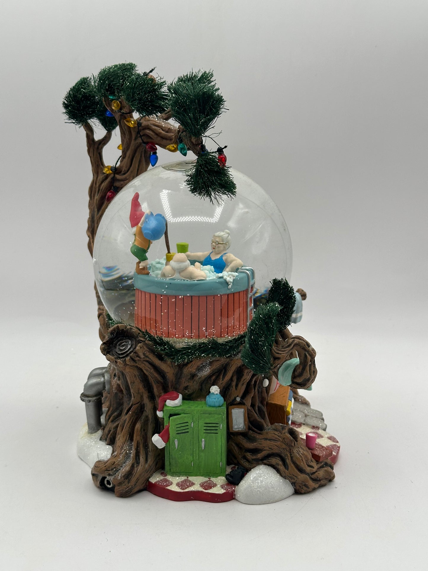 Dept 56 North Pole Woods Santa’s Hot Tub