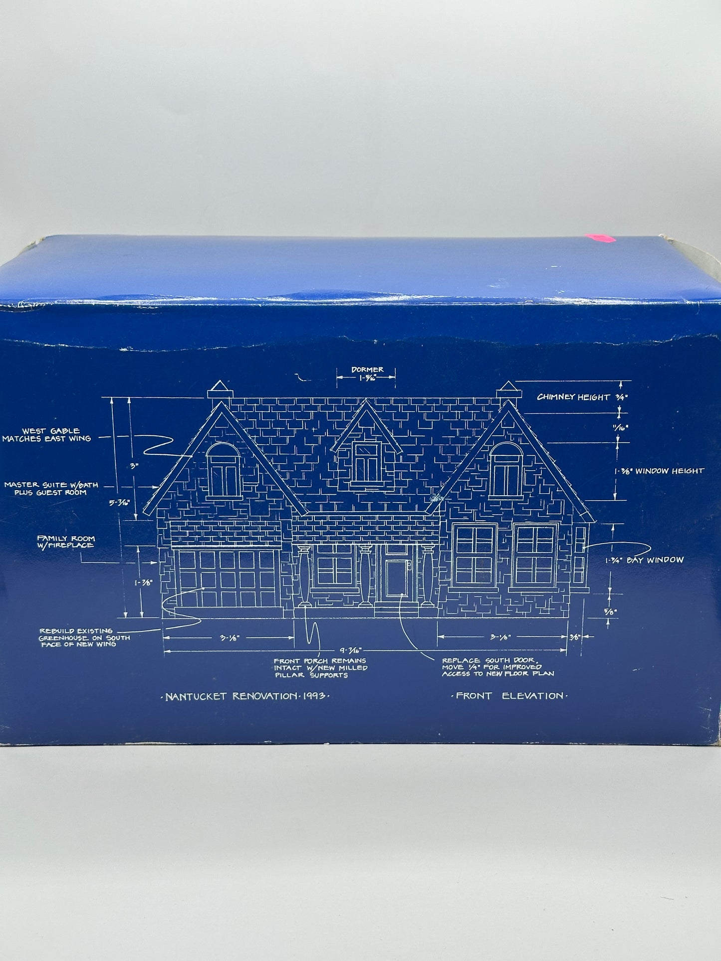 Dept 56 Original Snow Village Nantucket Renovation