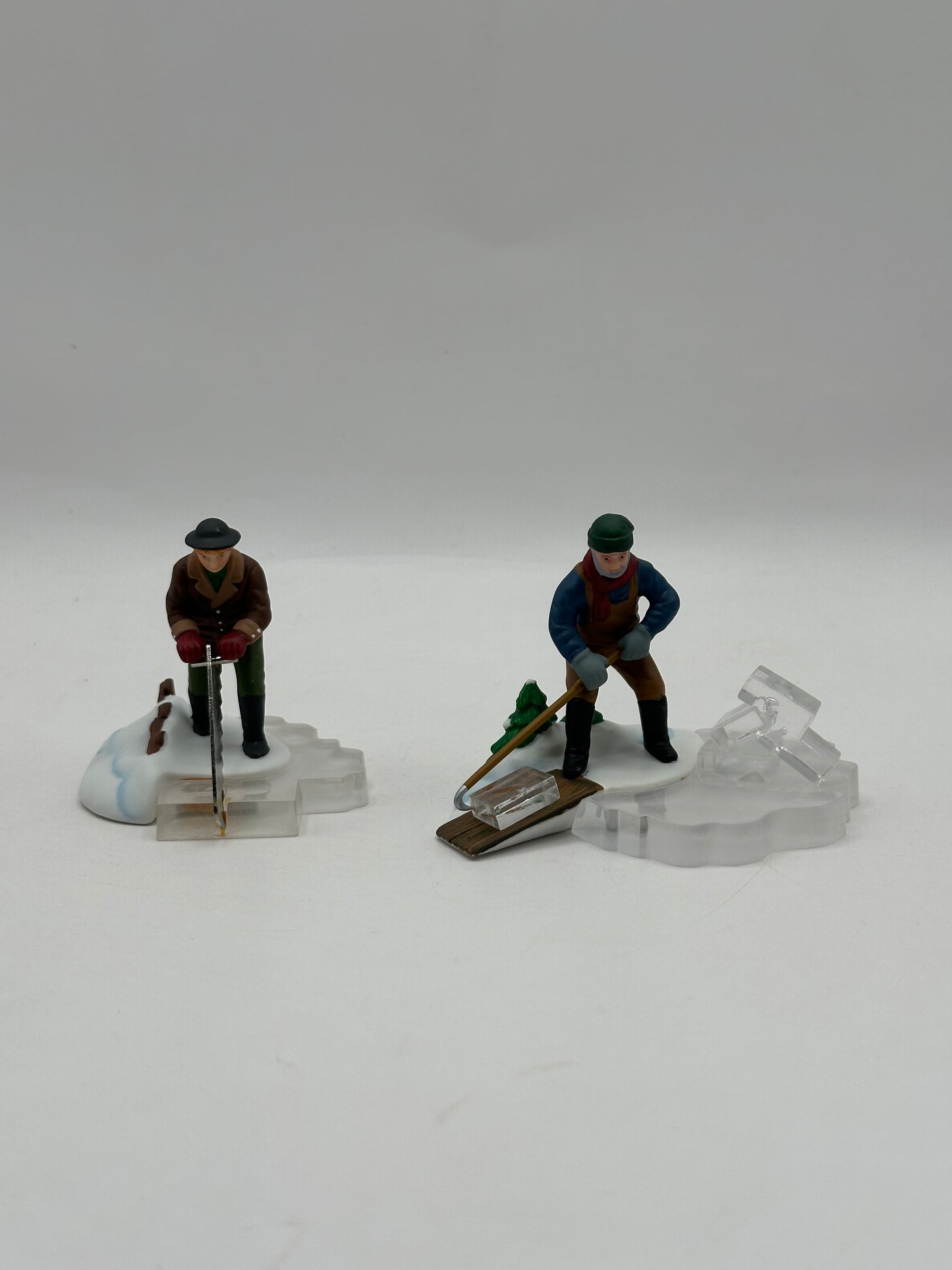 Dept 56 New England Village Blue Star Ice Harvesters