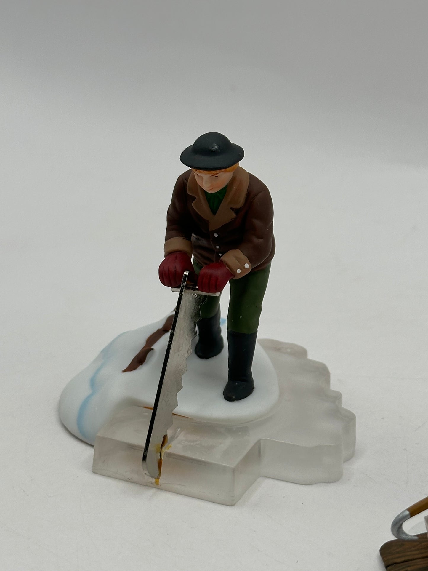 Dept 56 New England Village Blue Star Ice Harvesters