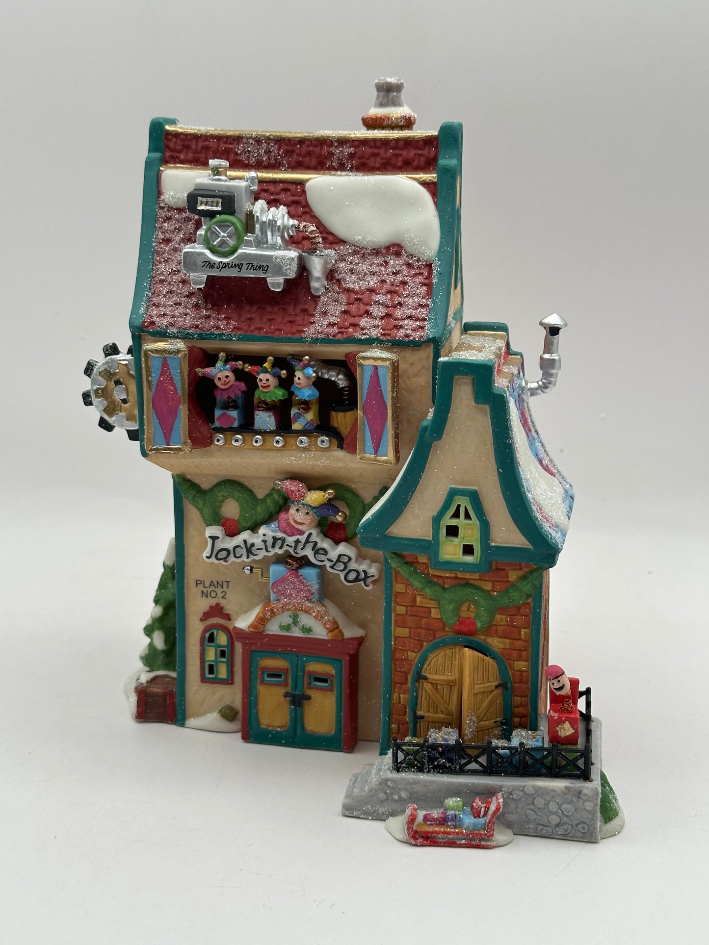 Dept 56 North Pole Series Jack In The Box Plant No. 2