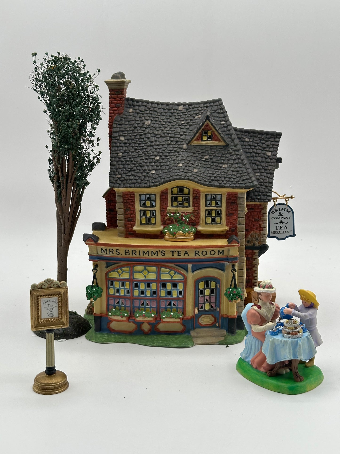 Dept 56 Dickens’ Village Mrs. Brimm's Tea Room