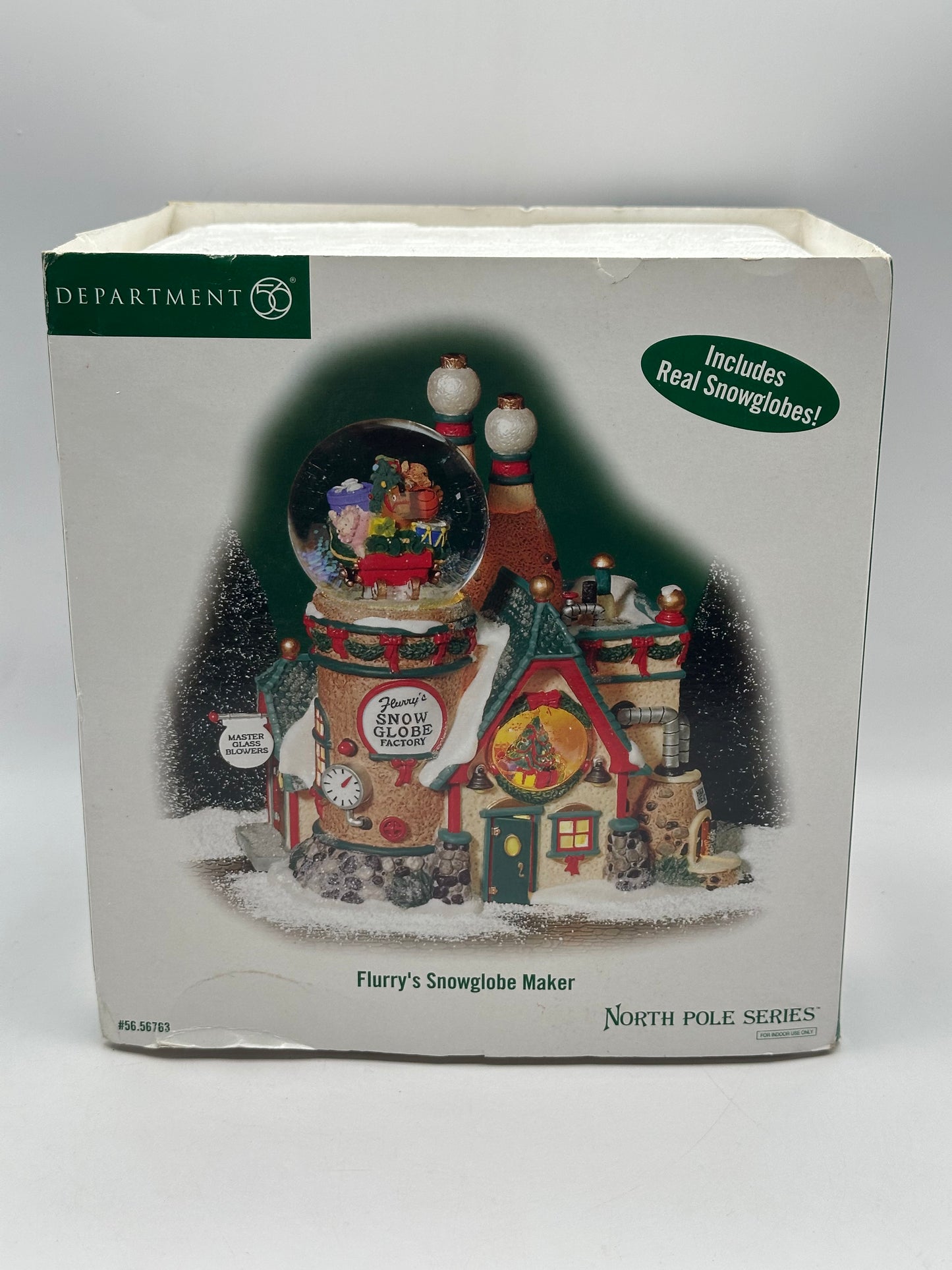 Dept 56 North Pole Flurry’s Snowglobe Maker