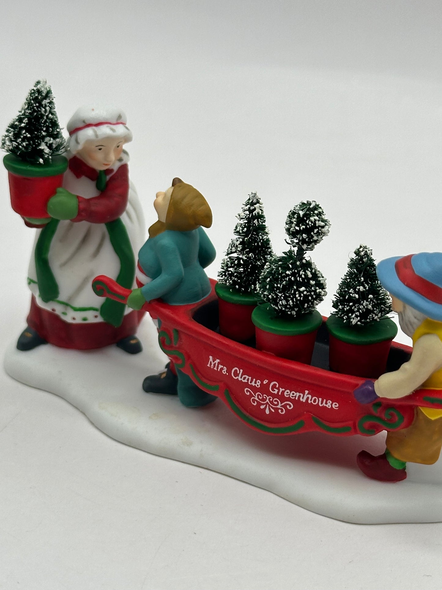 Dept 56 North Pole Series Delivering The Christmas Greens