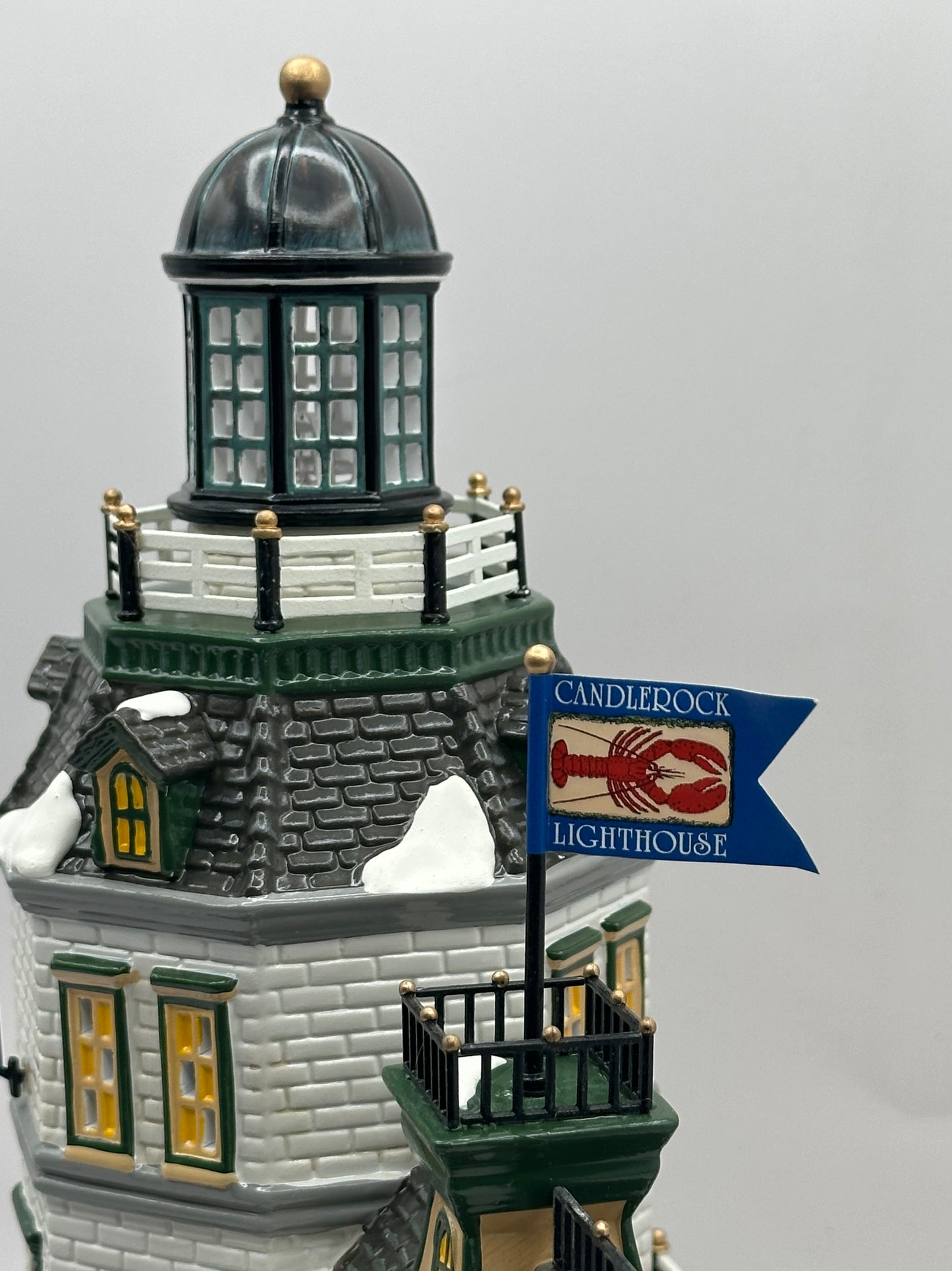 Dept 56 Original Snow Village Candlerock Lighthouse Restaurant