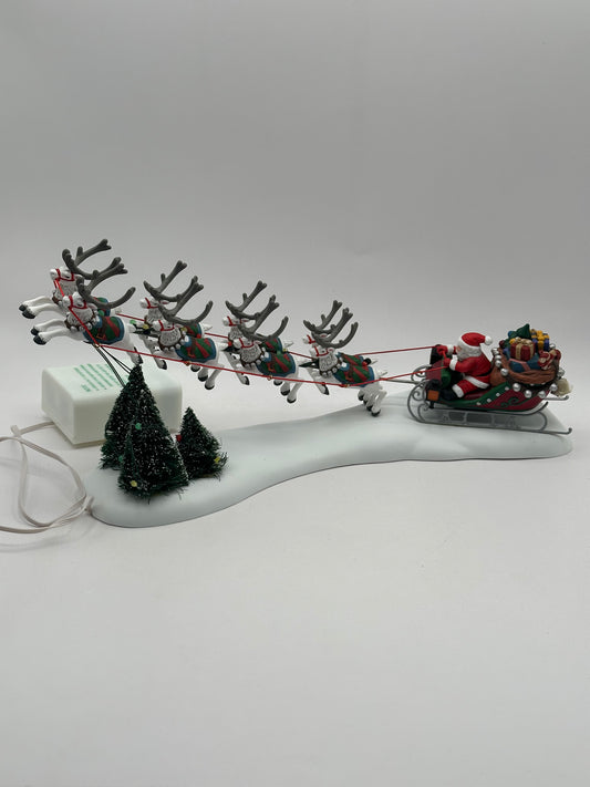 Dept 56 North Pole Santa’s Sleigh