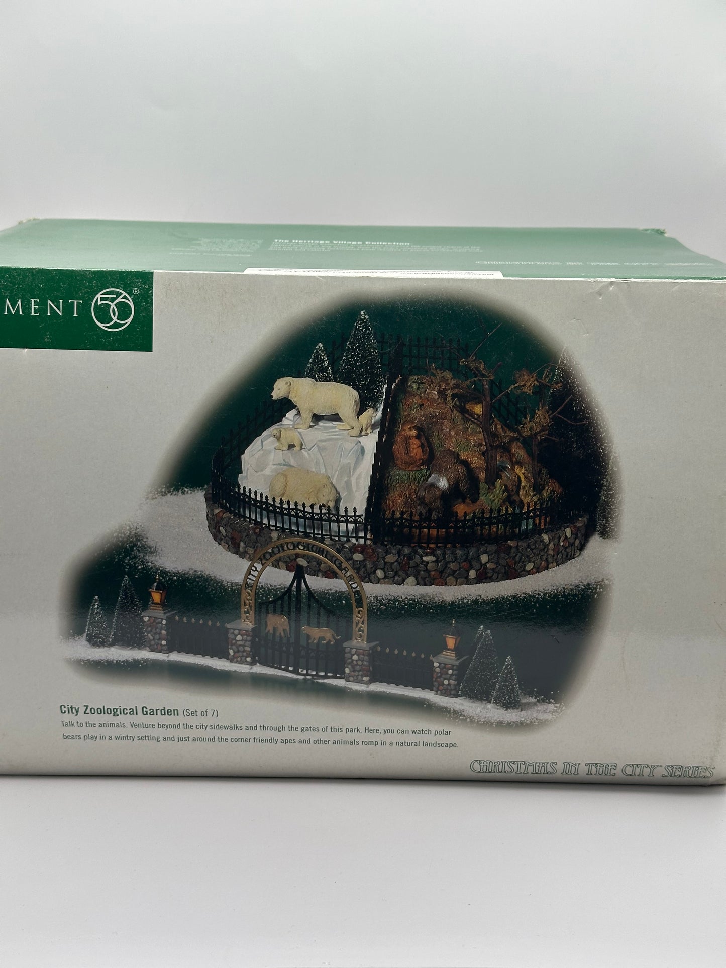 Dept 56 Christmas in the City - City Zoological Garden