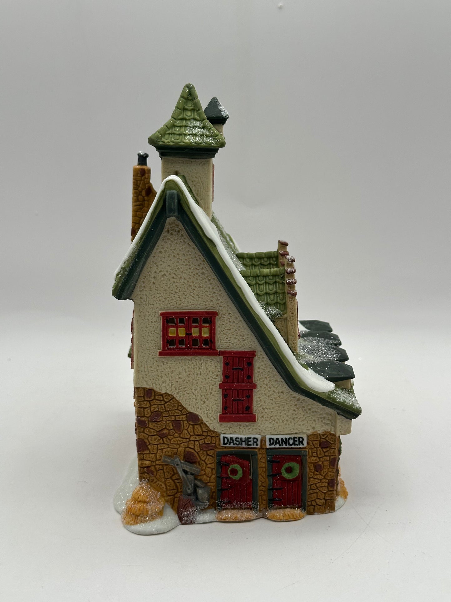 Dept 56 North Pole Series Reindeer Barn