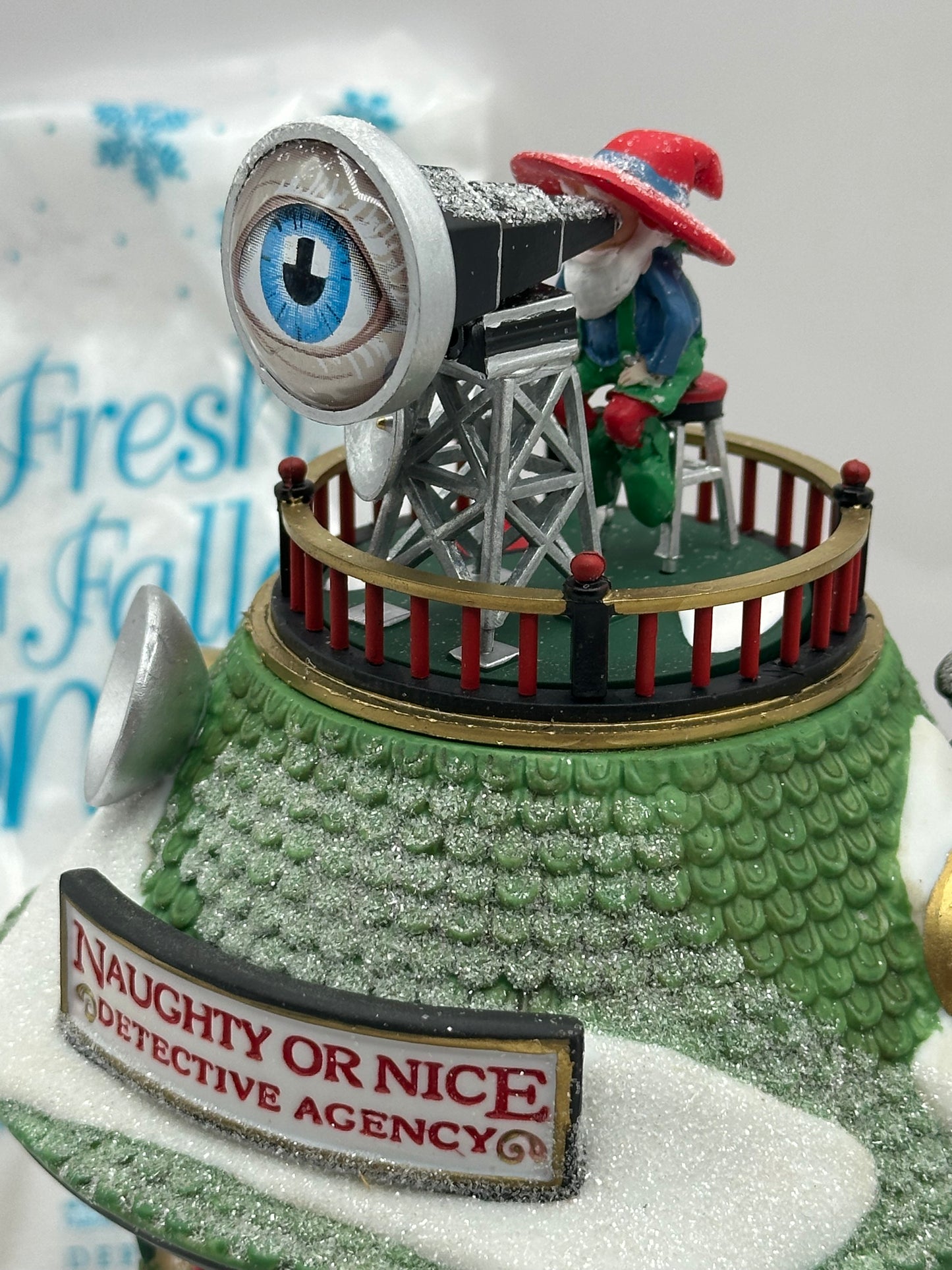 Dept 56 North Pole Series Naughty or Nice Detective Agency