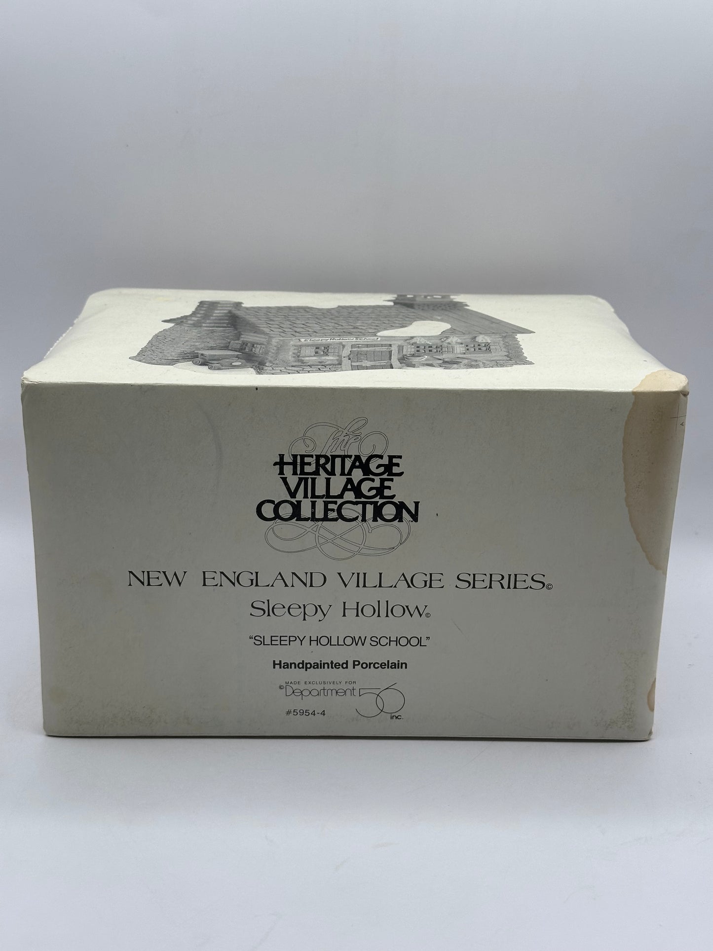 Dept 56 New England Village Sleepy Hollow School