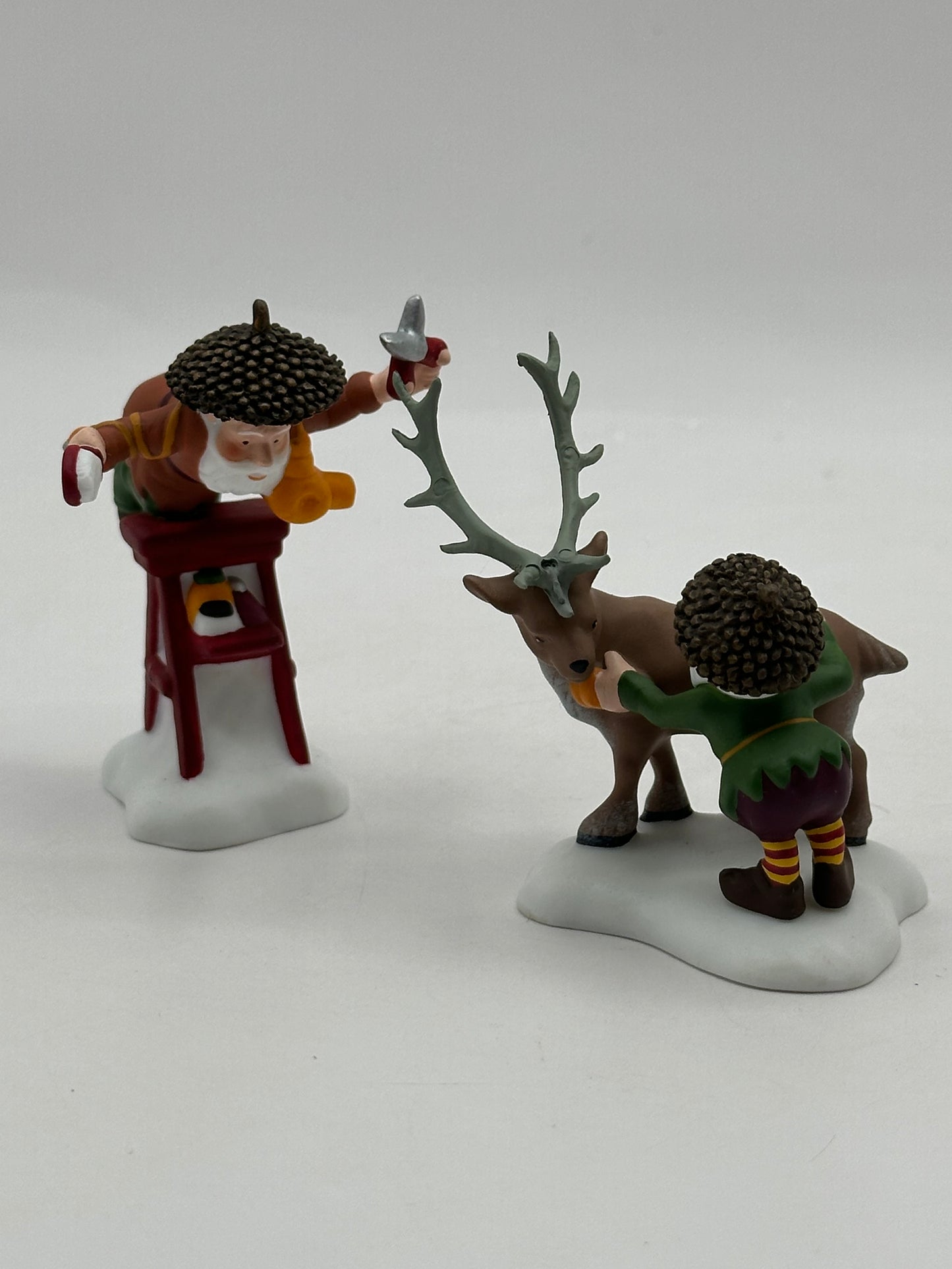 Dept 56 North Pole Woods Scissors Wizards