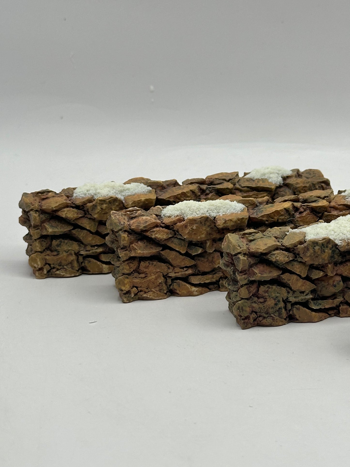 Dept 56 Village Accessories Stone Wall Set of 11 (11/12)