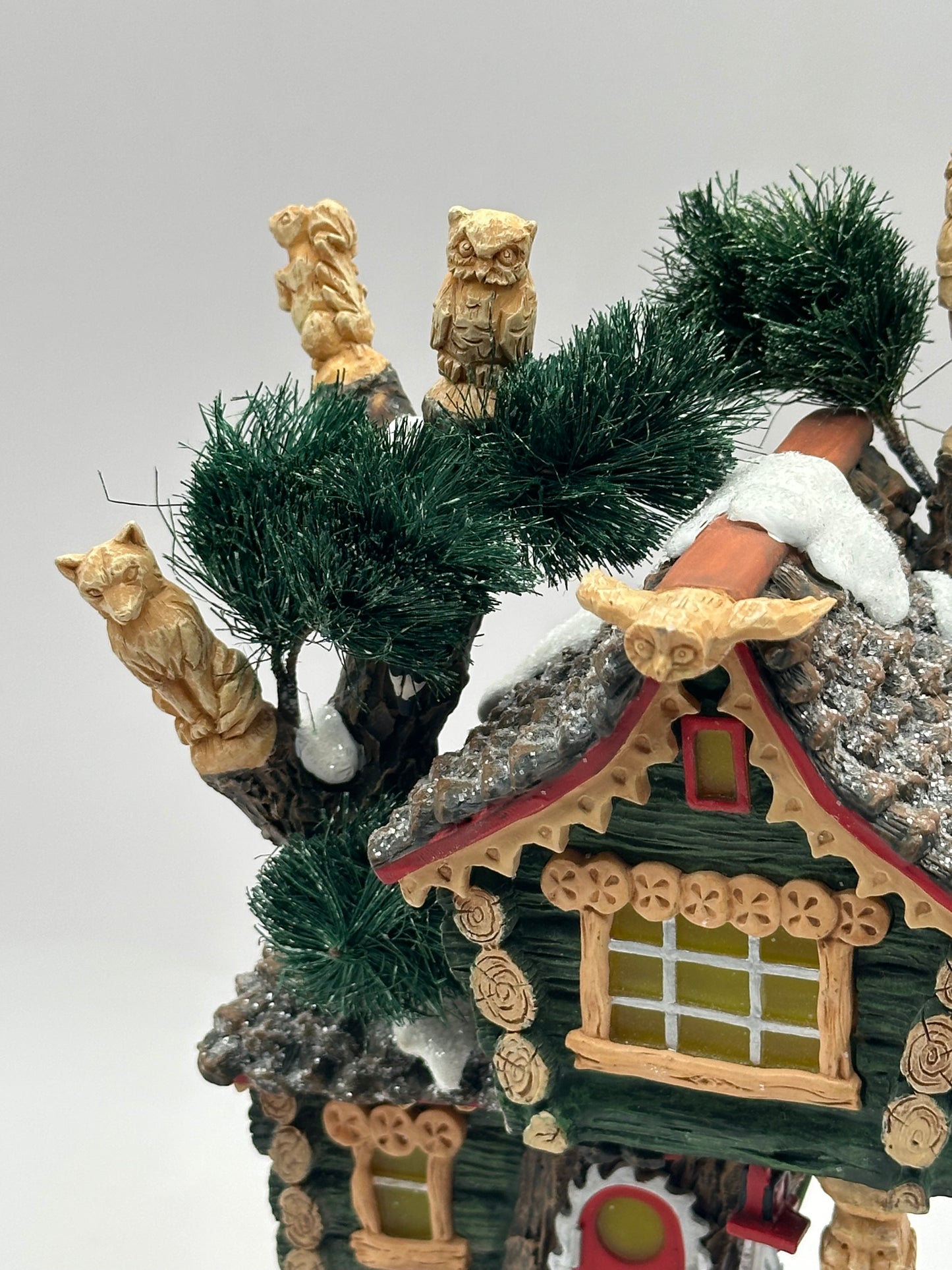 Dept 56 North Pole Woods Chisel McTimber Art Studio