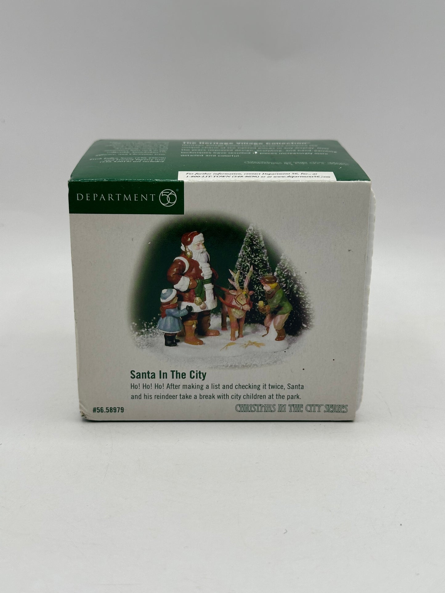 Dept 56 Christmas in the City Santa In The City