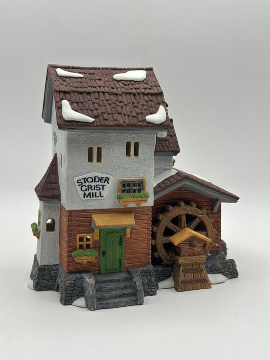 Dept 56 Alpine Village Stoder Grist Mill