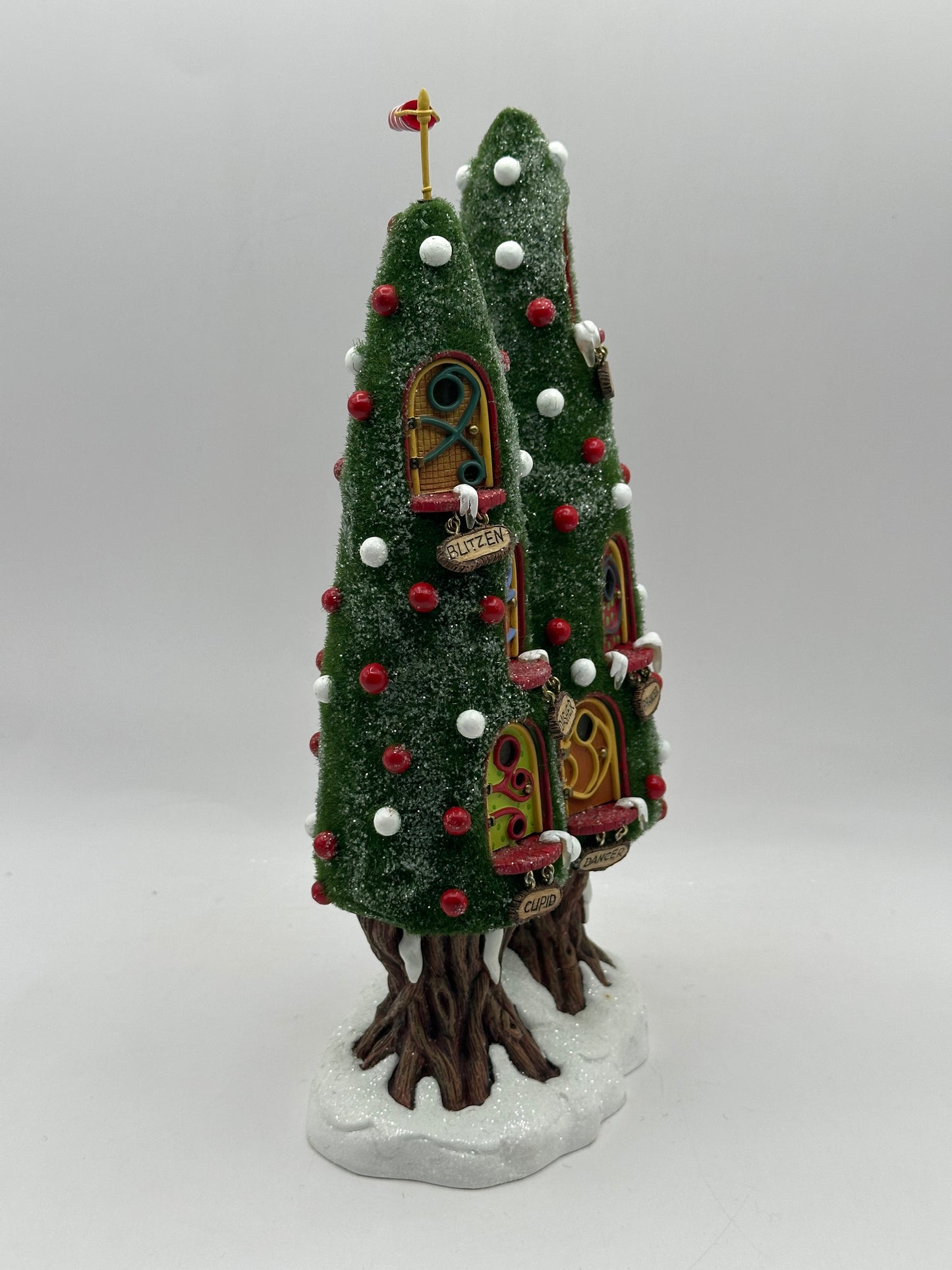 Dept 56 North Pole Woods Reindeer Condo