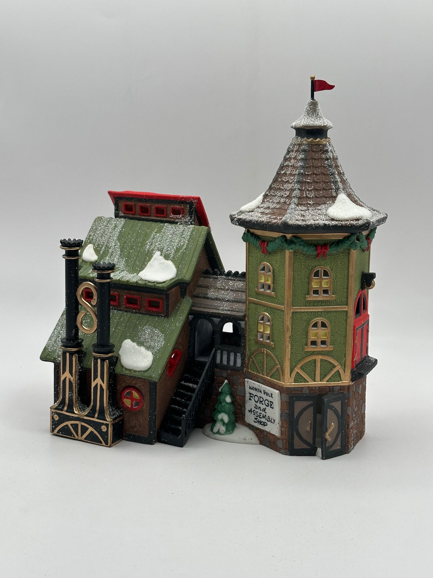 Dept 56 North Pole Elfin Forge & Assembly Shop