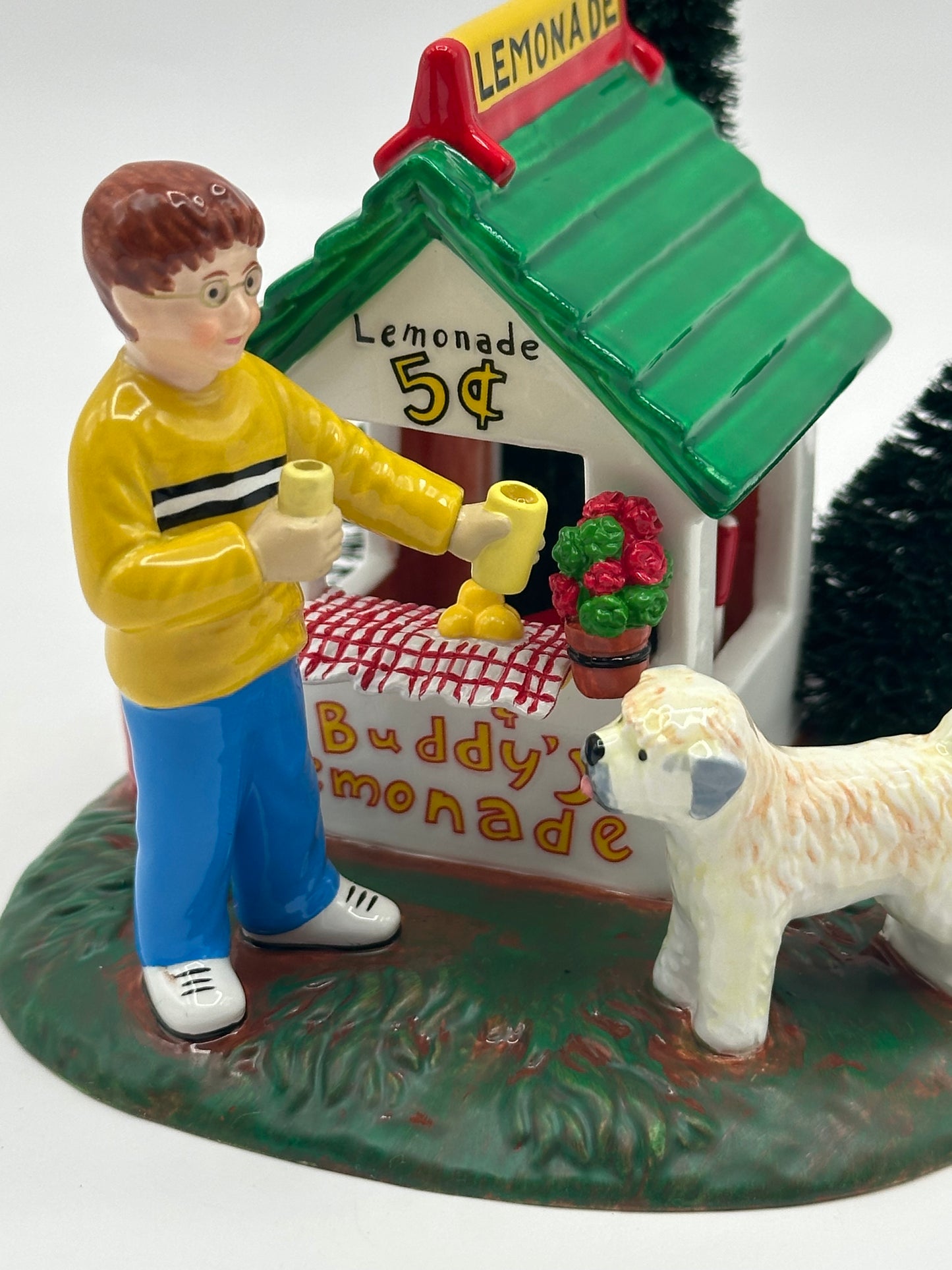 Dept 56 Original Snow Village Ben & Buddy’s Lemonade Stand