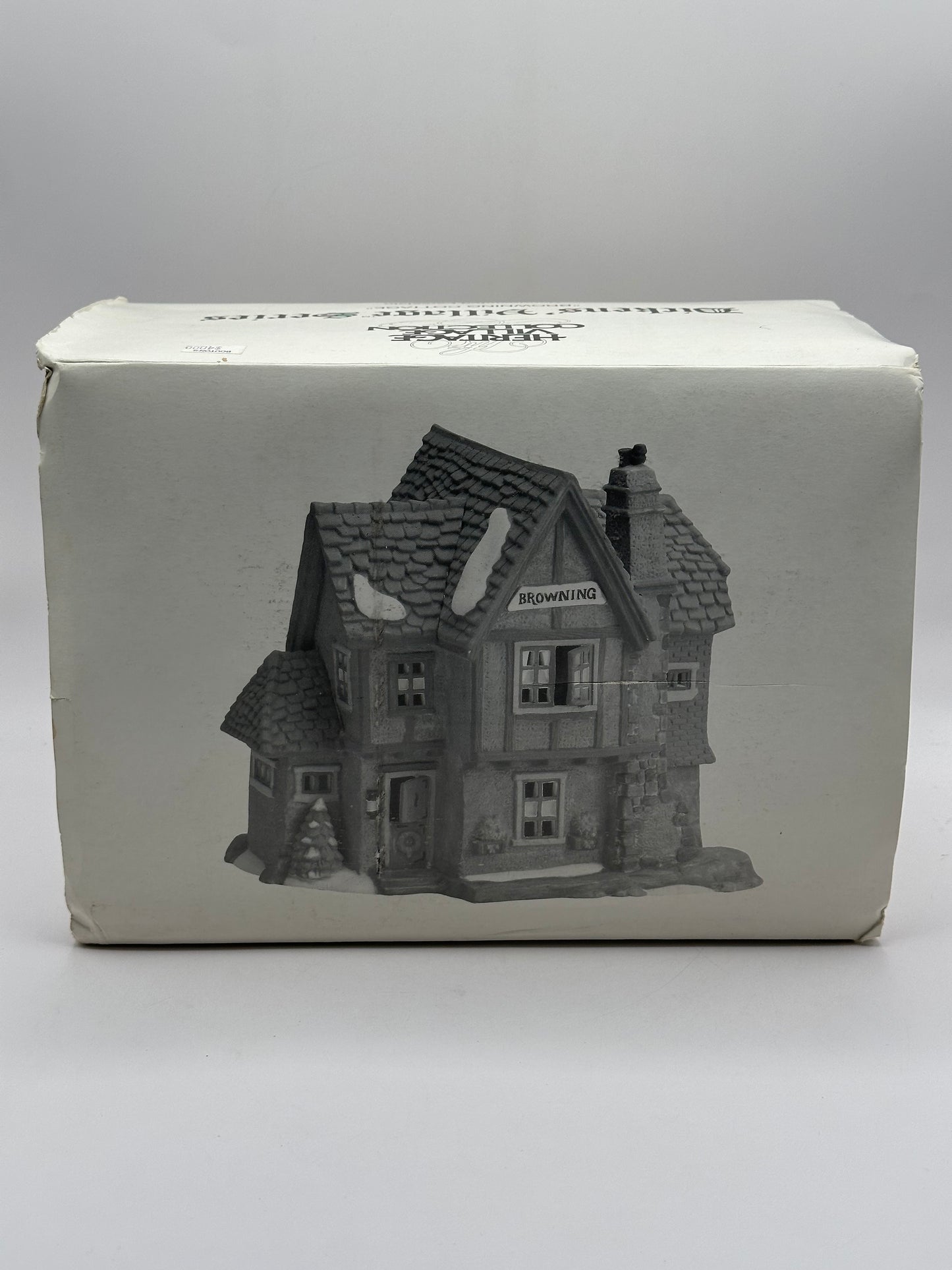 Dept 56 Dickens’ Village Browning Cottage