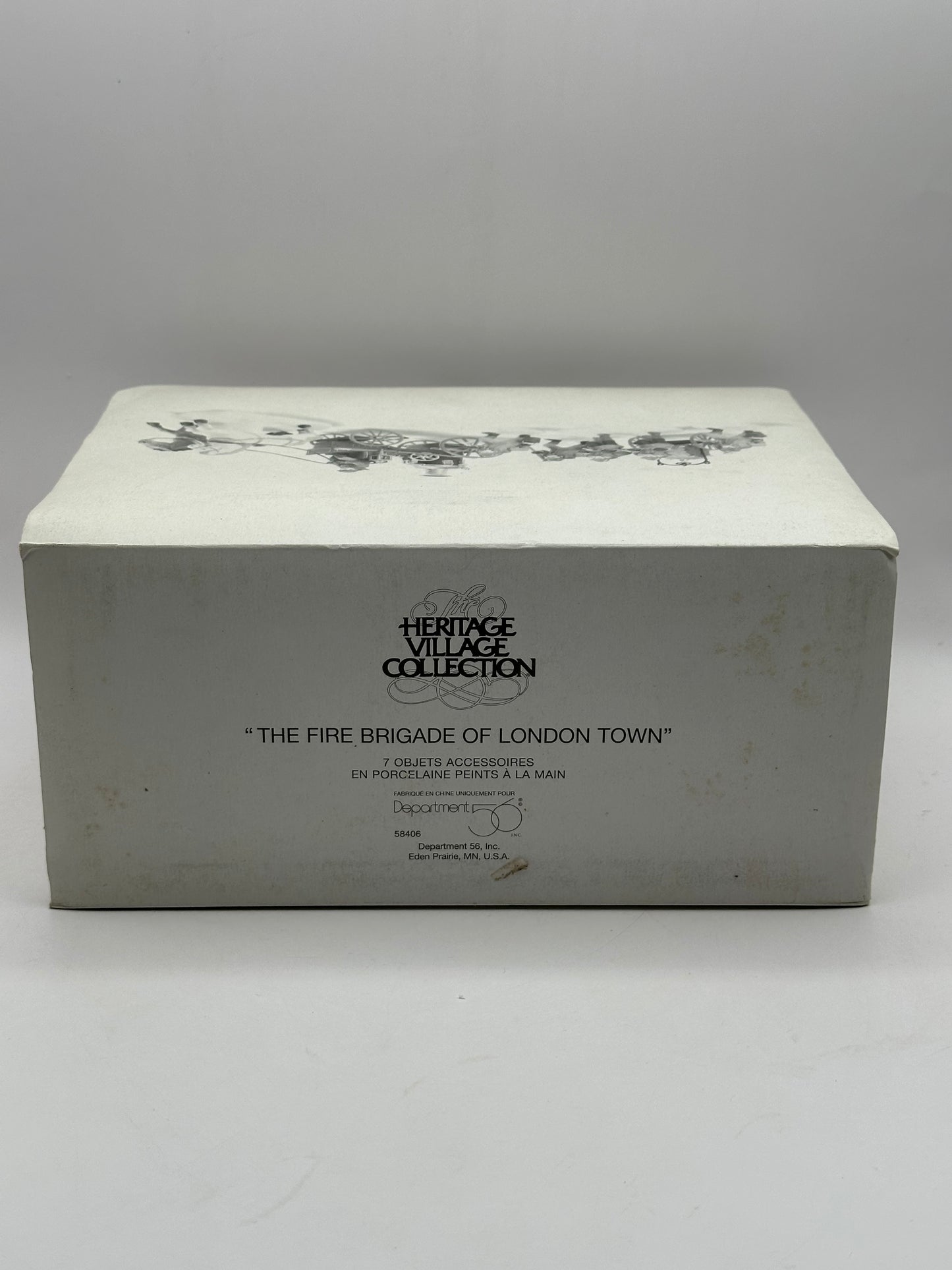 Dept 56 Dickens’ Village The Fire Brigade Of London Town