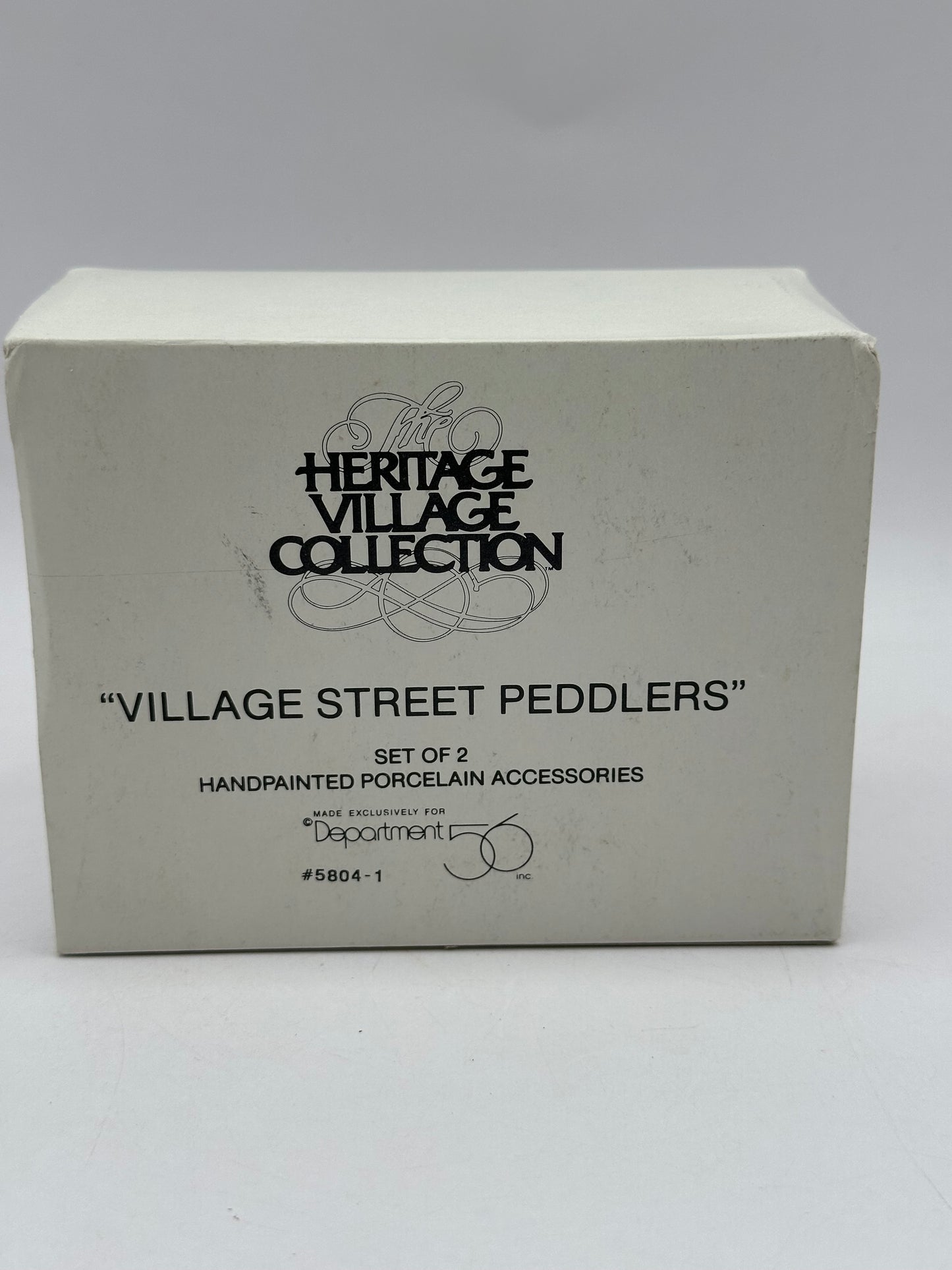 Dept 56 Dickens’ Village - Village Street Peddlers