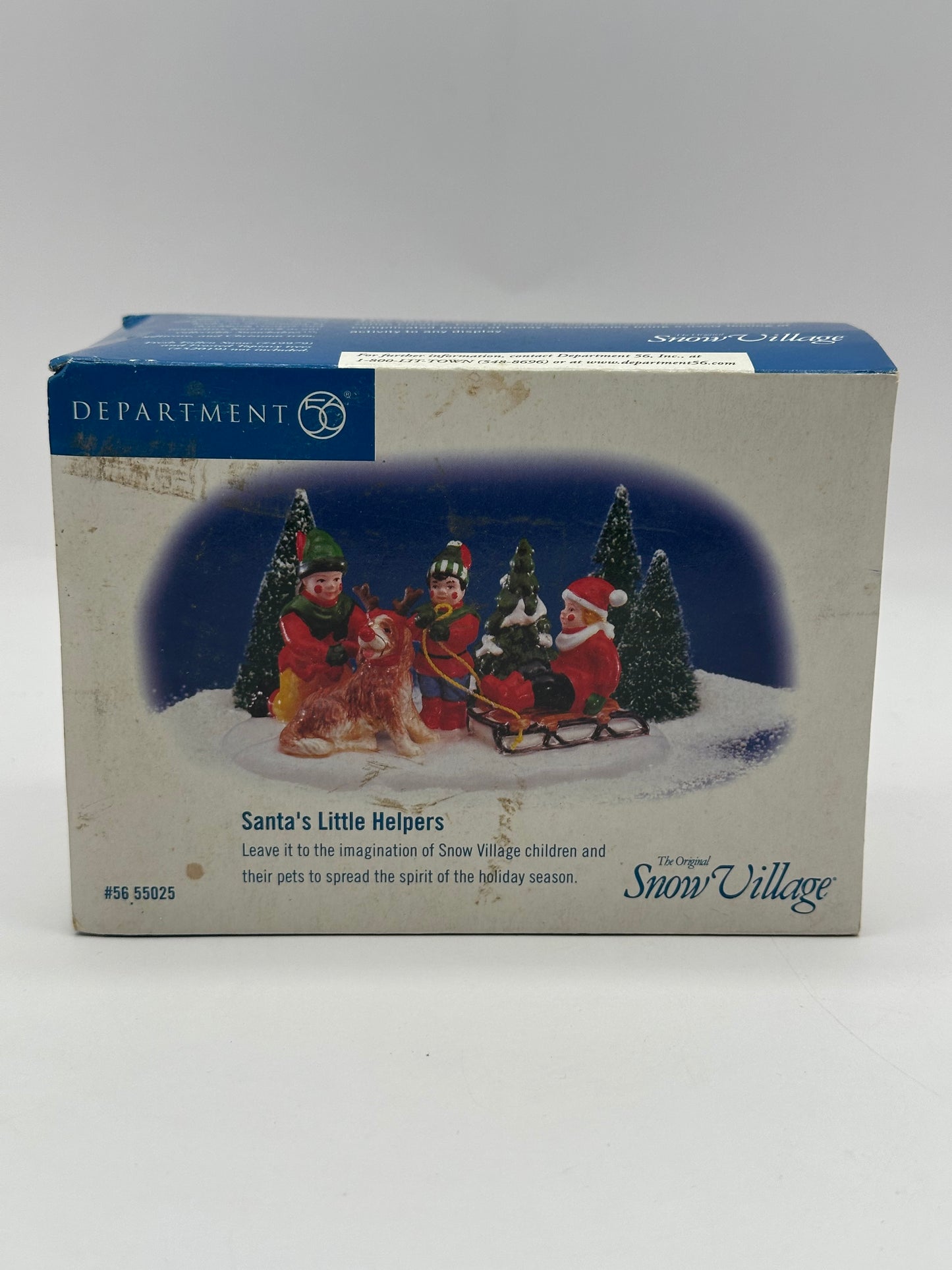 Dept 56 Original Snow Village Santa’s Little Helpers