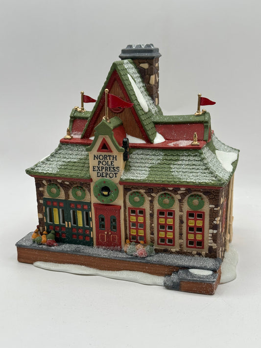 Dept 56 North Pole North Pole Express Depot