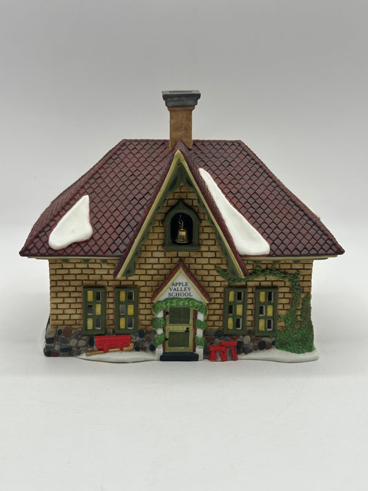 Dept 56 New England Village Apple Valley School