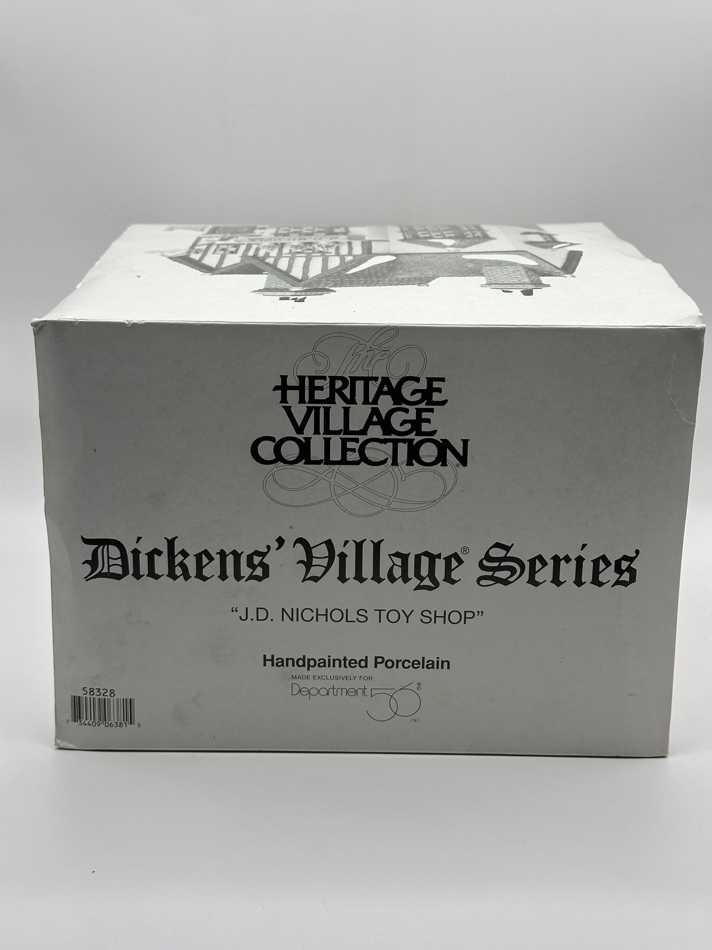 Dept 56 Dickens’ Village J.D. Nichols Toy Shop